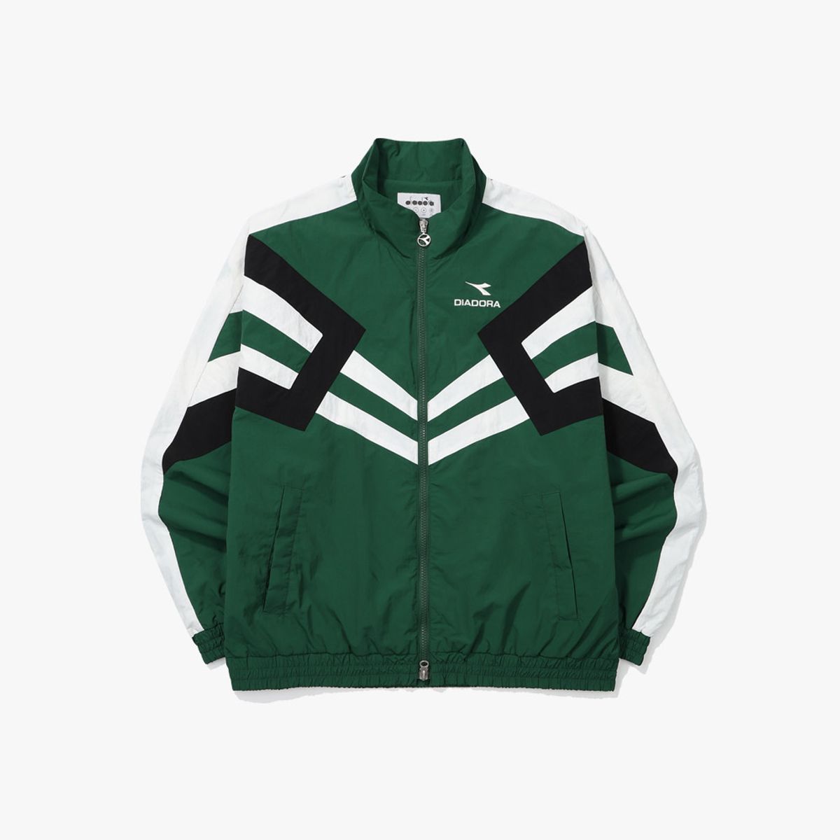 디아도라(diadora) 레거시 우븐 트랙 자켓 GREEN