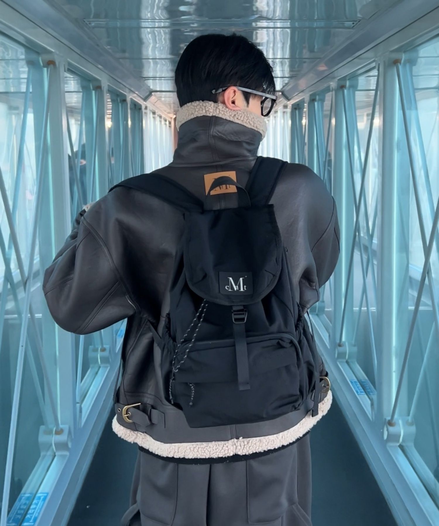 ☆MUCENT☆ Knob Wide Pocket Backpack Unisex MUSINSA | MUCENT Knob Wide Pocket Backpack Unisex