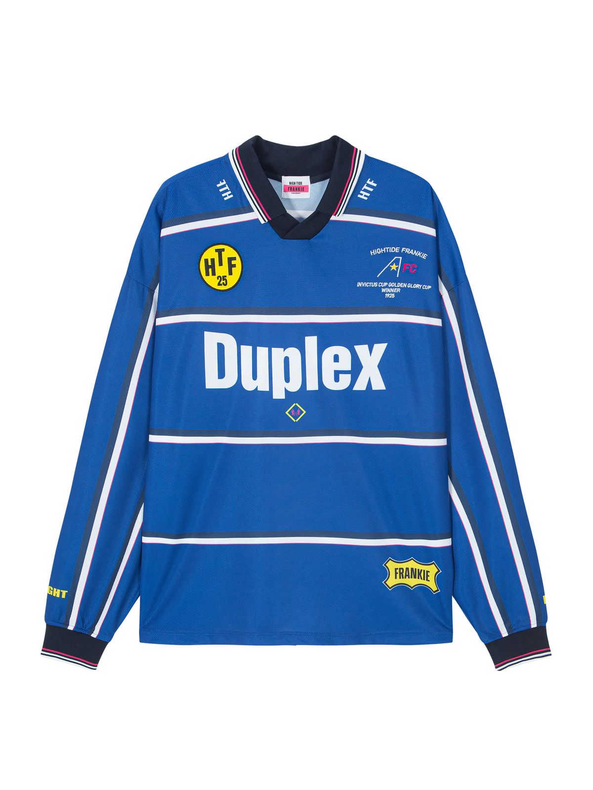하이타이드 프랭키(HIGHTIDEFRANKIE) DUPLEX LONG SLEEVE FOOTBALL JERSEY BLUE