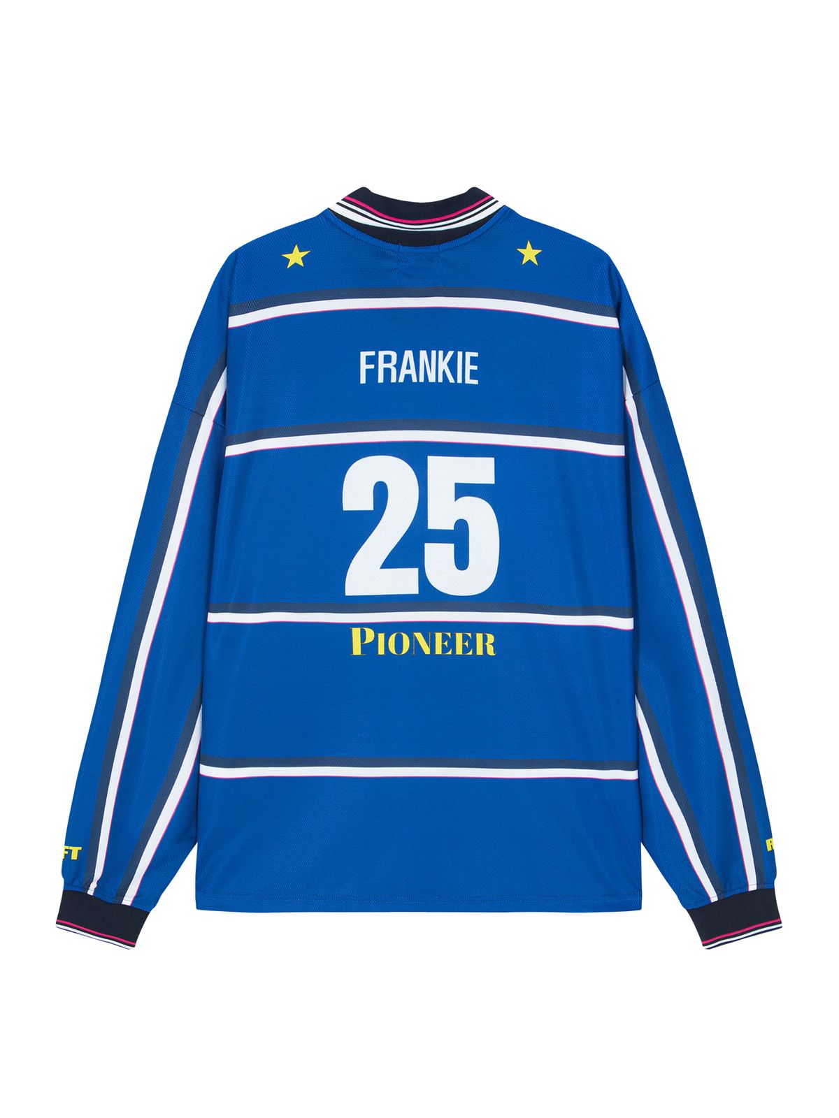 하이타이드 프랭키(HIGHTIDEFRANKIE) DUPLEX LONG SLEEVE FOOTBALL JERSEY BLUE