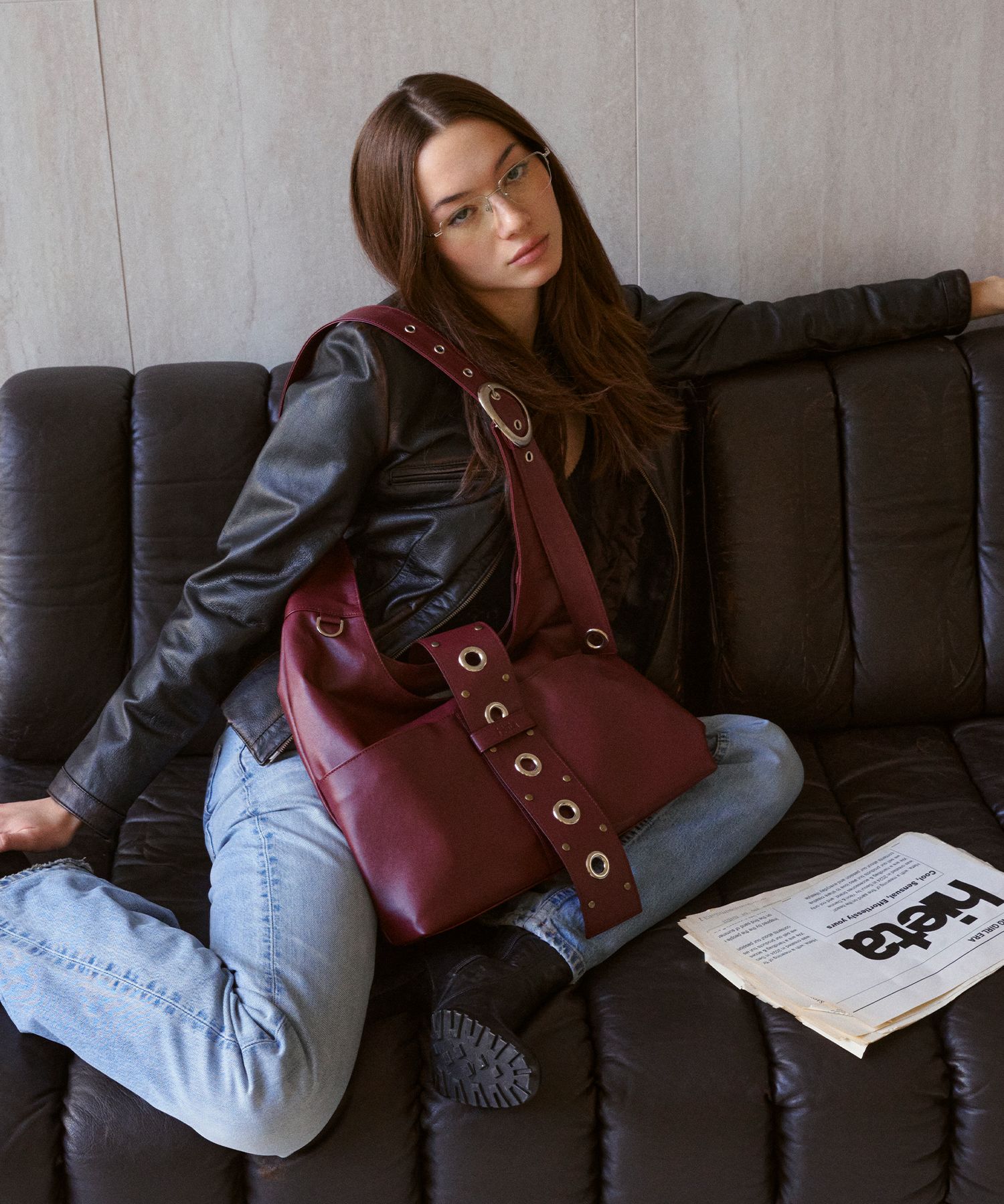 ■Hieta■ Masha Cherry Red bag MUSINSA | HIETA Masha / Cherry Red