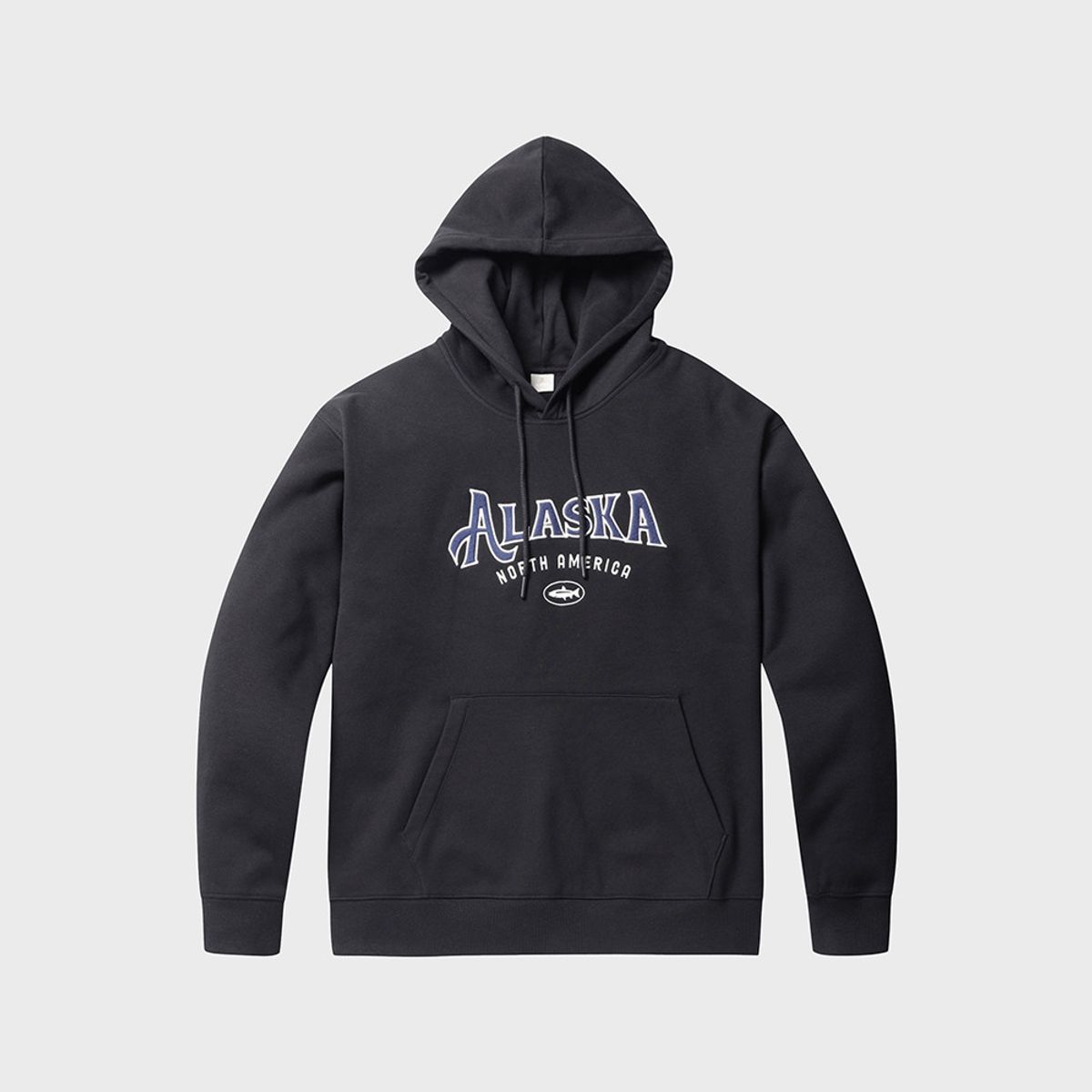 알래스카(ALASKA) 남성) 플리스 빅그래픽 후드티_PAE4TH1830