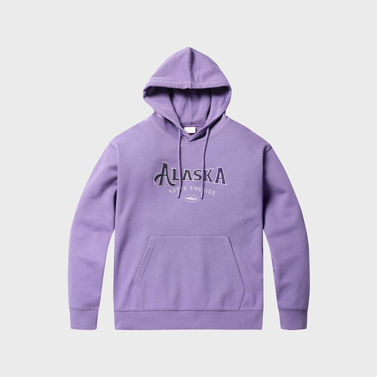 알래스카(ALASKA) 남성) 플리스 빅그래픽 후드티_PAE4TH1830