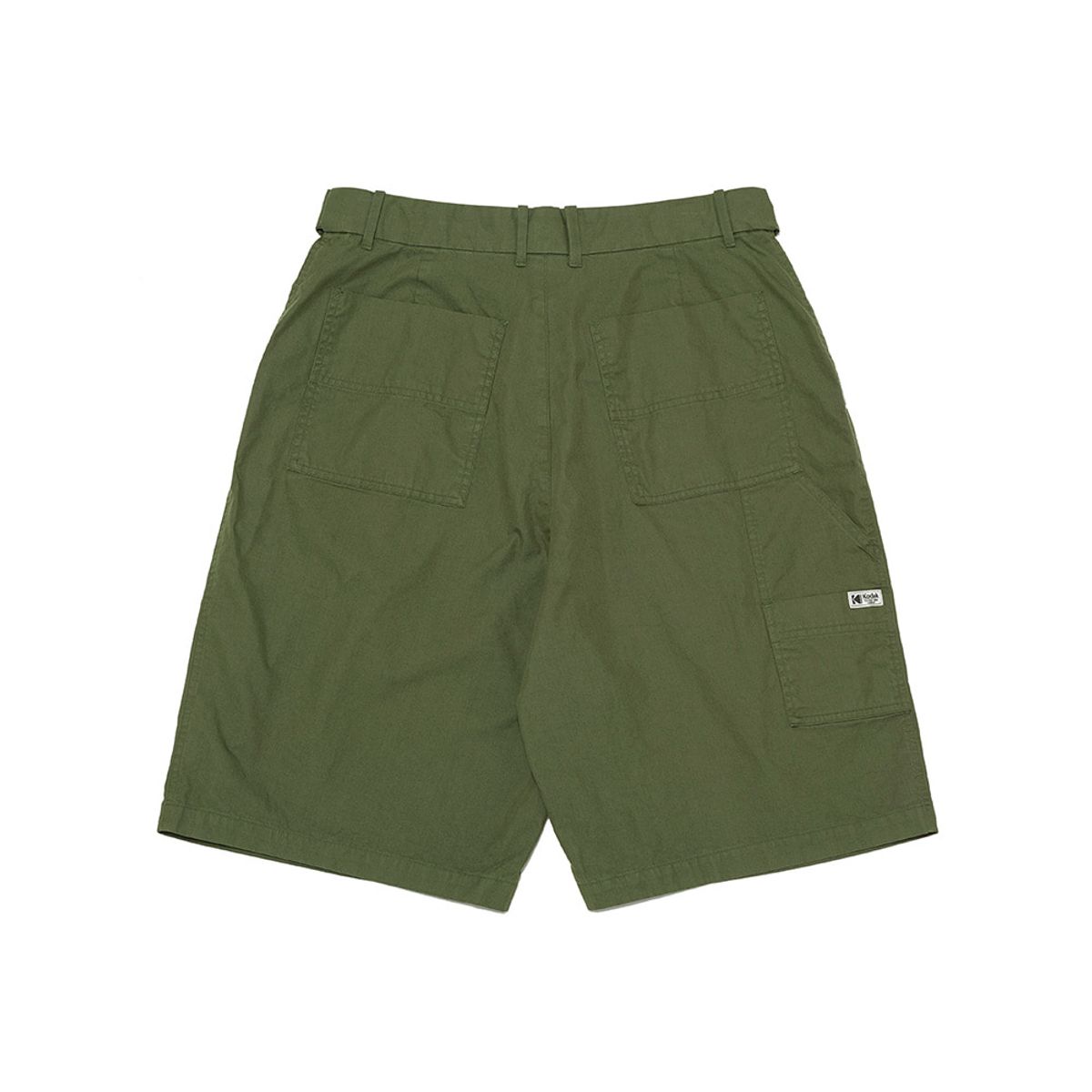 코닥(KODAK) 메일러 6부 가먼트워싱 버뮤다 팬츠 KHAKI