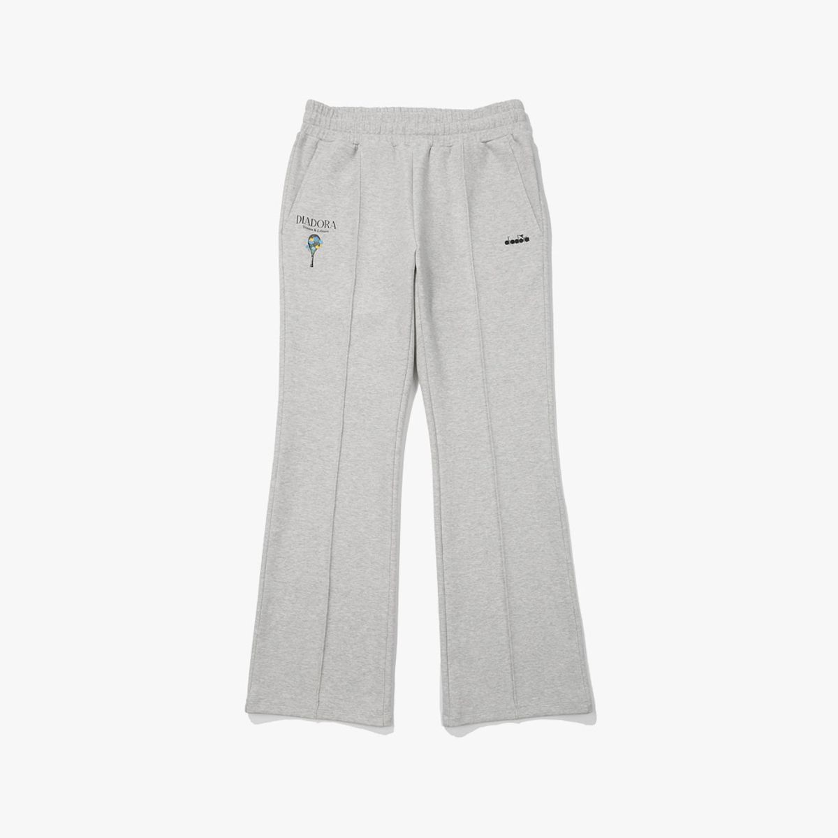 디아도라(diadora) 블루밍 부츠컷 팬츠 우먼 GREY