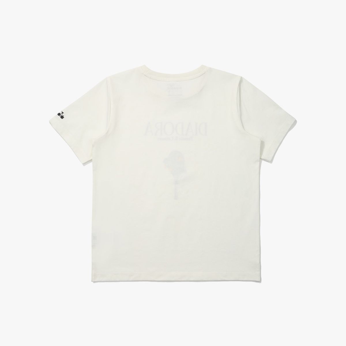 디아도라(diadora) 블루밍 플로랄 반팔 티셔츠 우먼 OFF WHITE