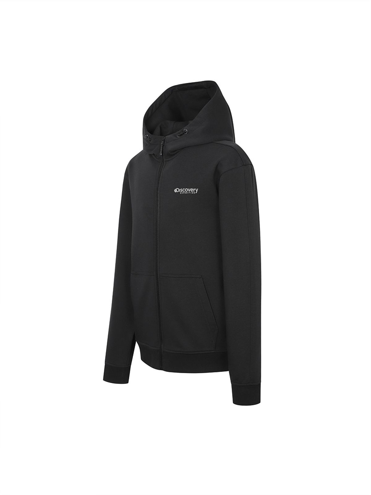 디스커버리 익스페디션(DISCOVERY EXPEDITION) 니트 워시드 남성 트레이닝 자켓 (BLACK)