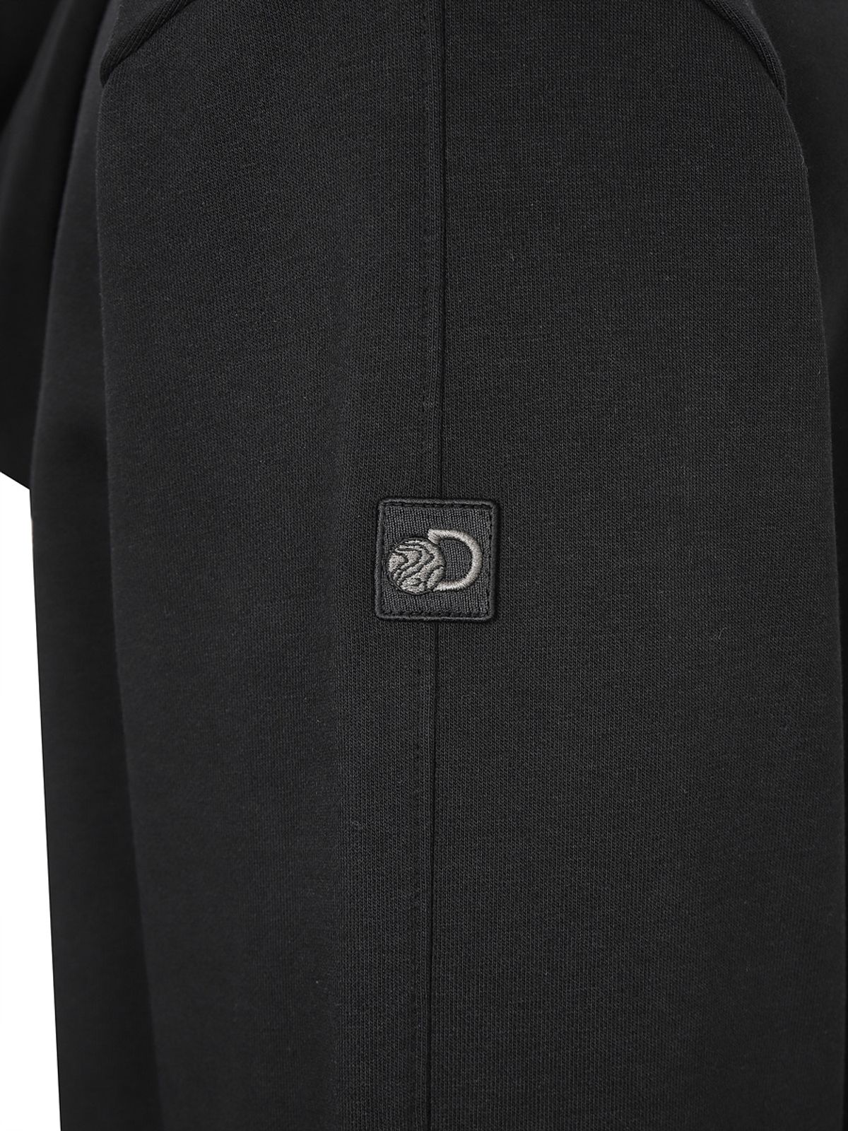 디스커버리 익스페디션(DISCOVERY EXPEDITION) 니트 워시드 남성 트레이닝 자켓 (BLACK)