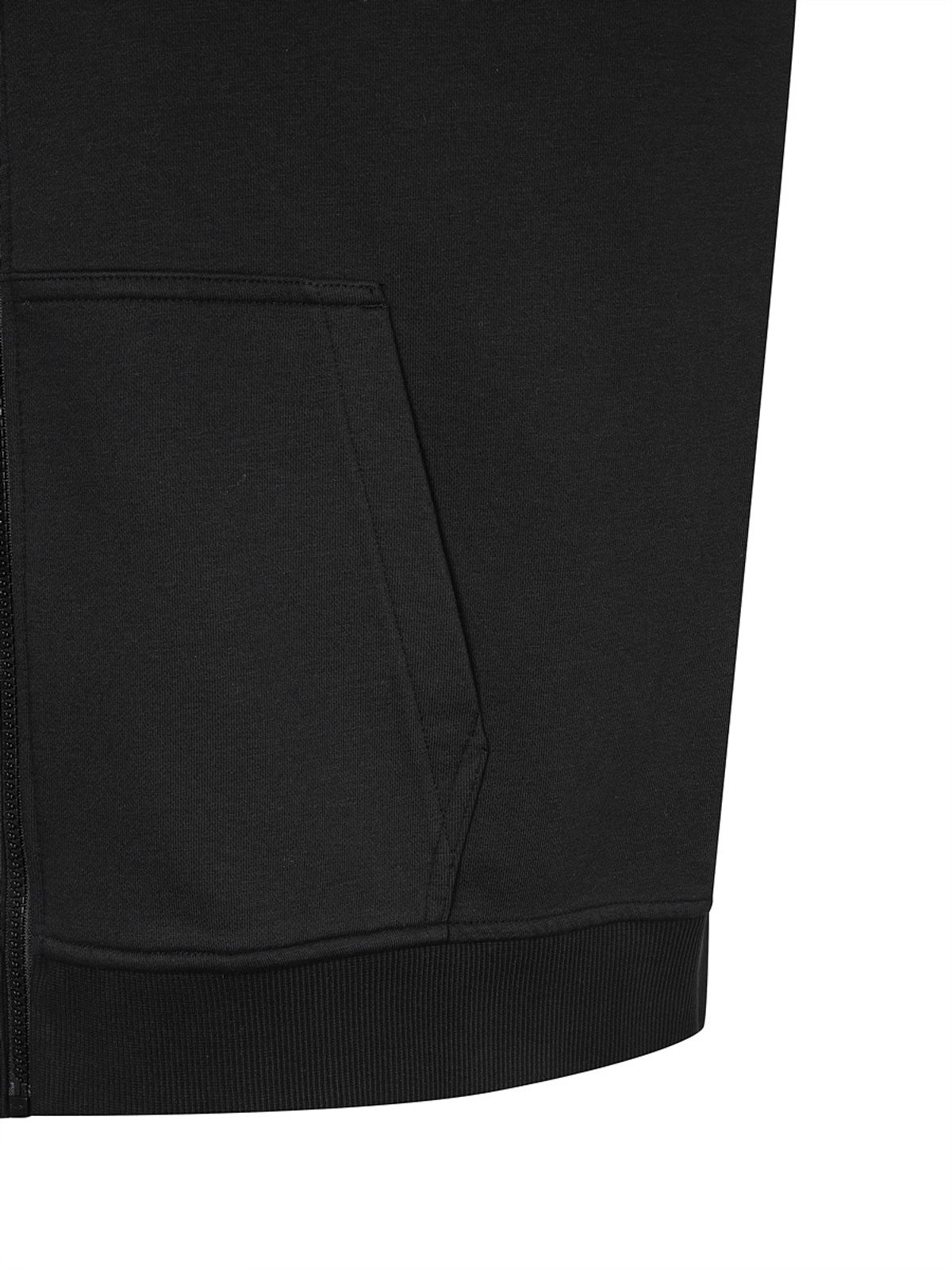 디스커버리 익스페디션(DISCOVERY EXPEDITION) 니트 워시드 남성 트레이닝 자켓 (BLACK)