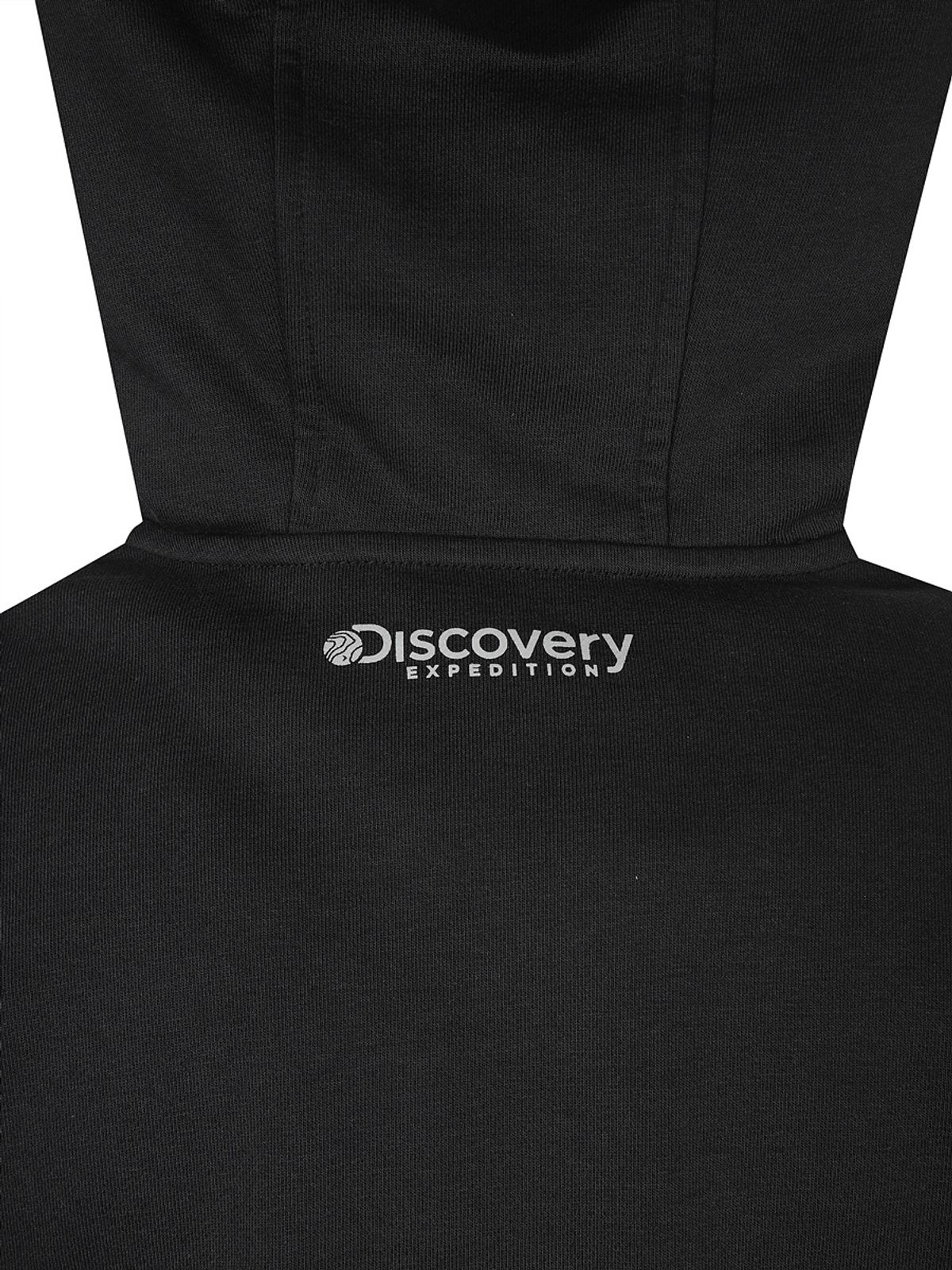 디스커버리 익스페디션(DISCOVERY EXPEDITION) 니트 워시드 남성 트레이닝 자켓 (BLACK)