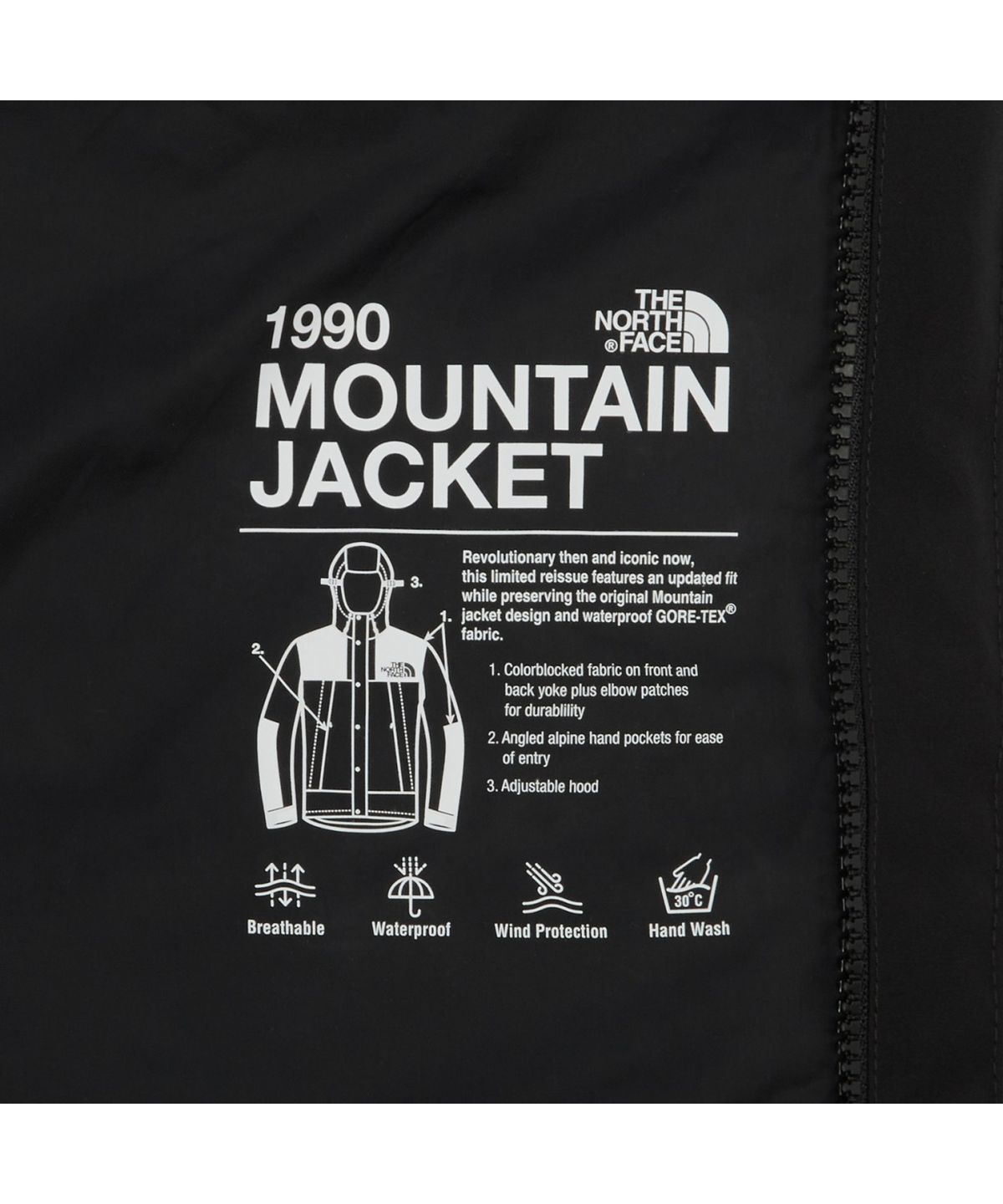 노스페이스(THE NORTH FACE) NJ2GR02A 남성 고어텍스 마운틴 자켓 BLACK