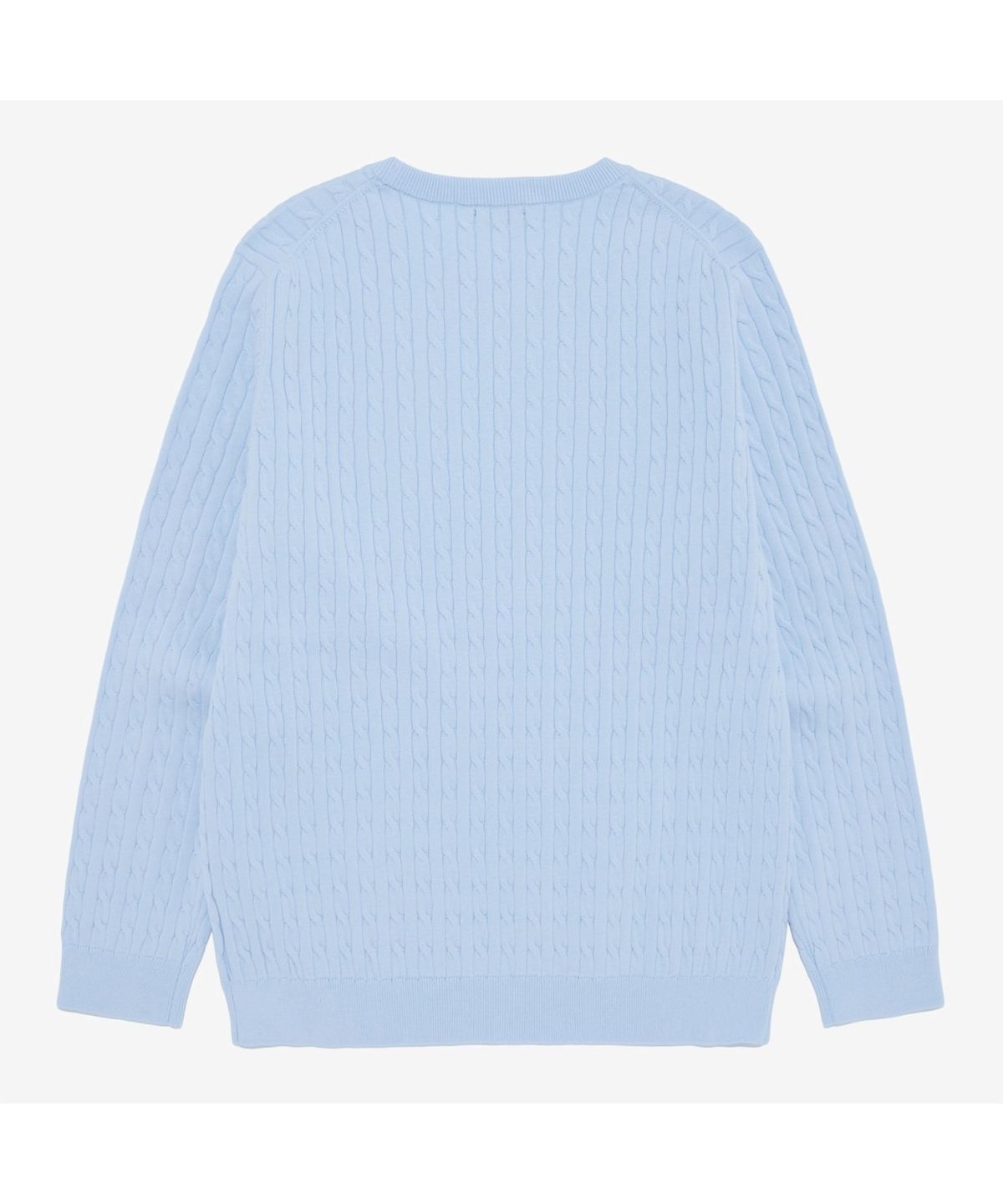 노스페이스(THE NORTH FACE) NT7AR00C 남성 홀리데이 스웨터 LIGHT_BLUE