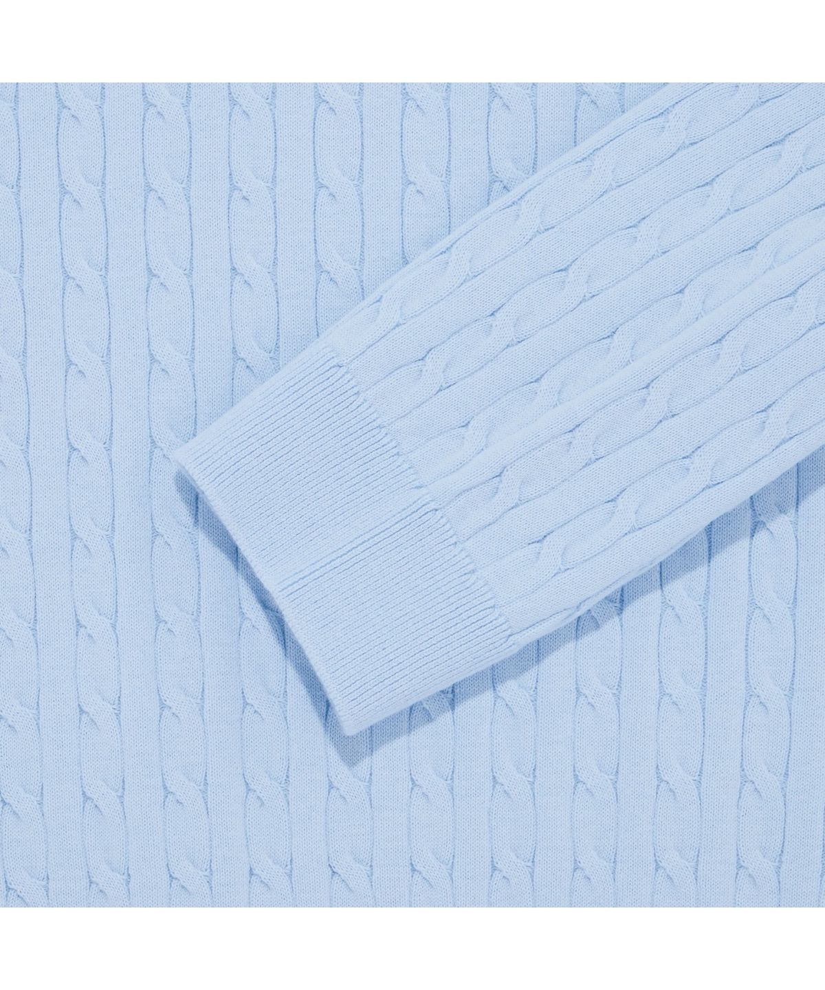 노스페이스(THE NORTH FACE) NT7AR00C 남성 홀리데이 스웨터 LIGHT_BLUE