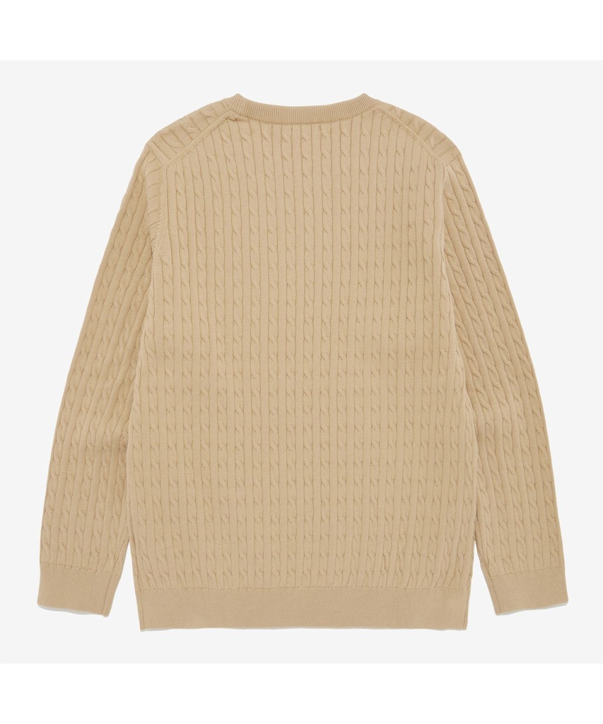노스페이스(THE NORTH FACE) NT7AR00B 남성 홀리데이 스웨터 LIGHT_BEIGE