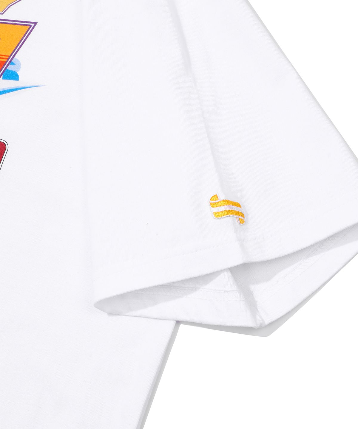 MUSINSA公式 | MAINBOOTH [Atom] Speed T-shirt (White)