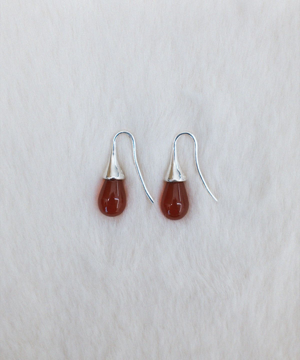 마르타(MARTA) 925 silver. Carnelian earring