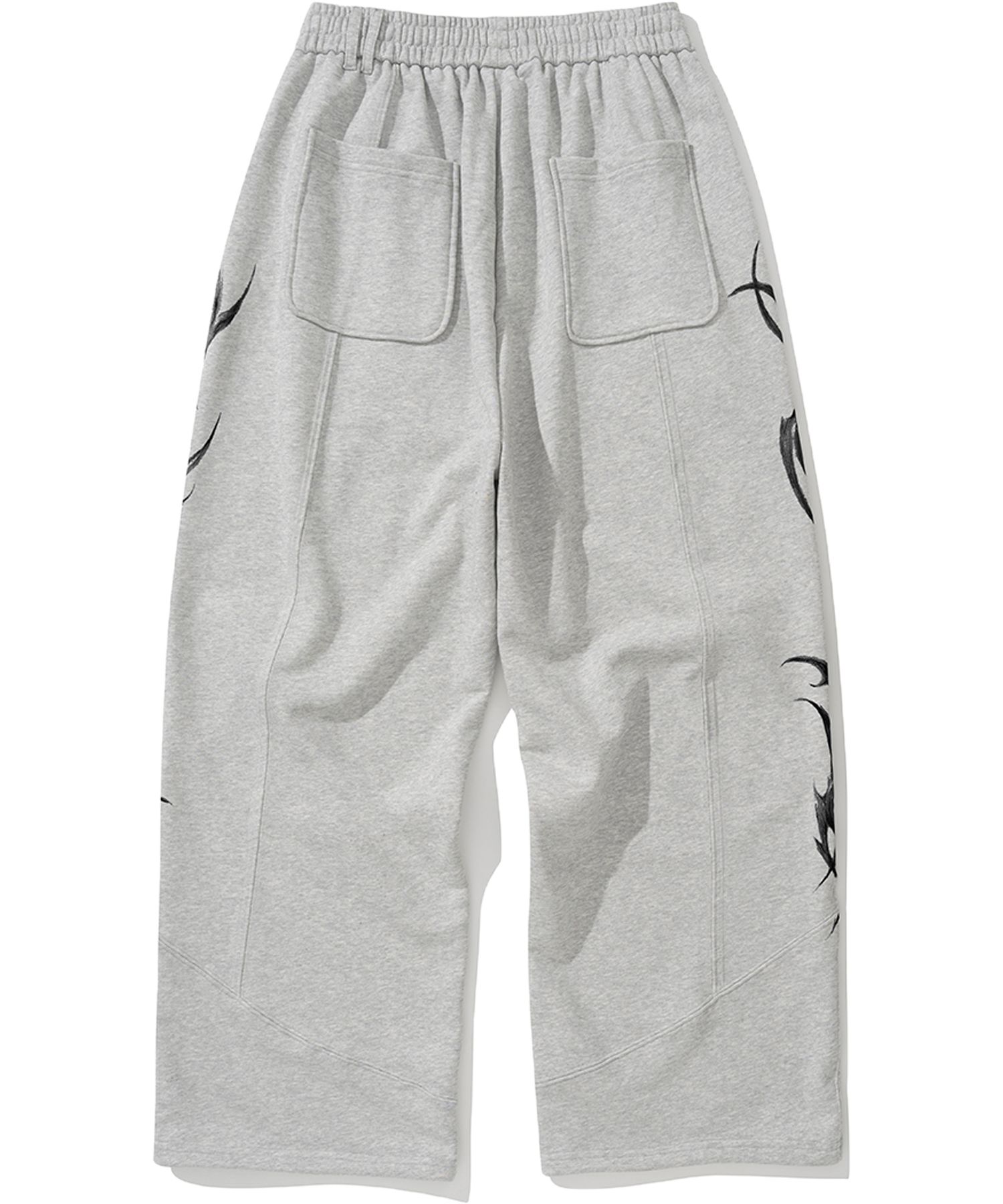 早期完売★NOT4NERD★Dagger Tribal Logo Incision Sweat Pants MUSINSA | NOT4NERD Dagger Tribal Logo Incision Sweat Pants