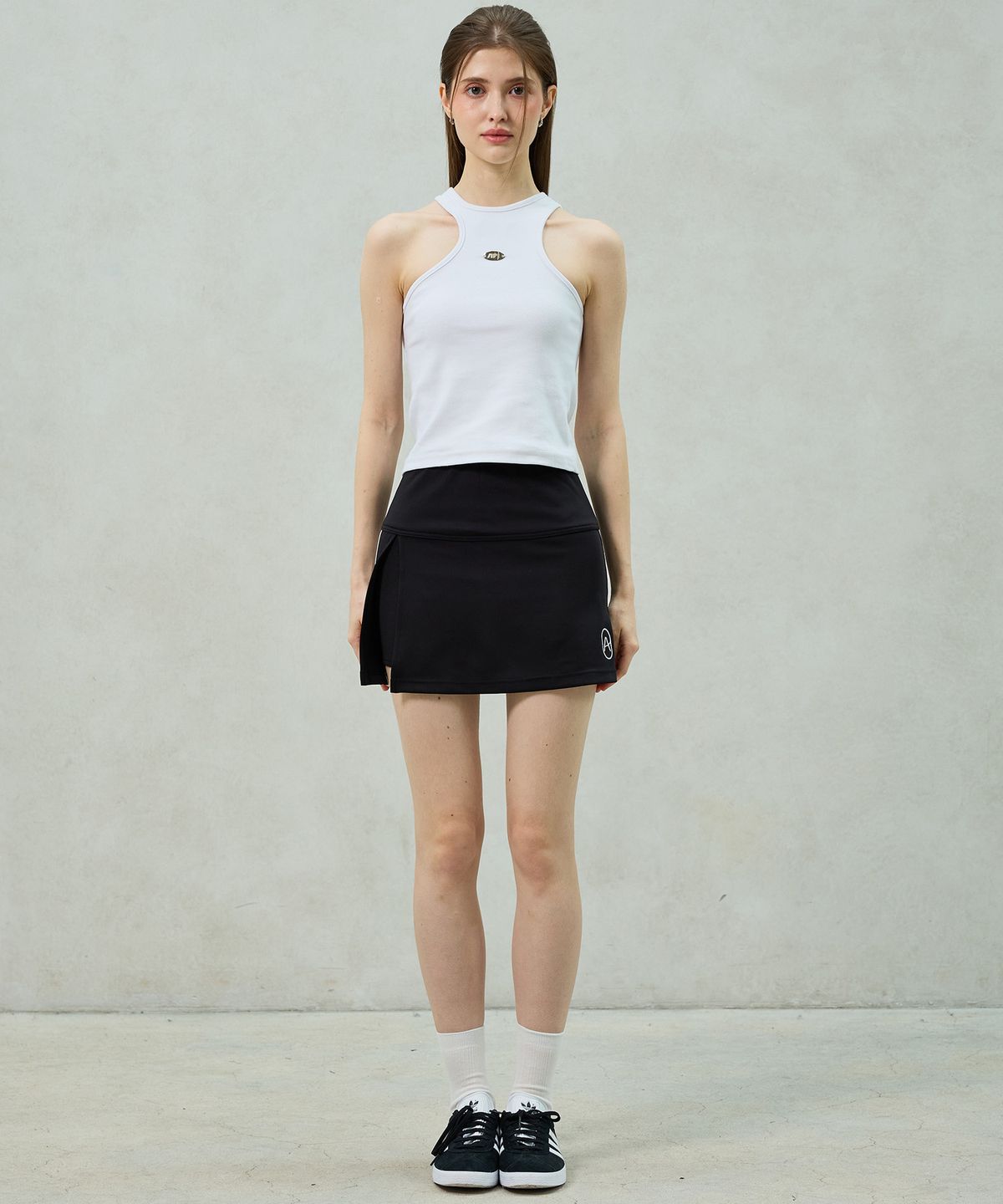 아리킴(ARIKIM) BONNY JERSEY SKIRT PANTS / BLACK