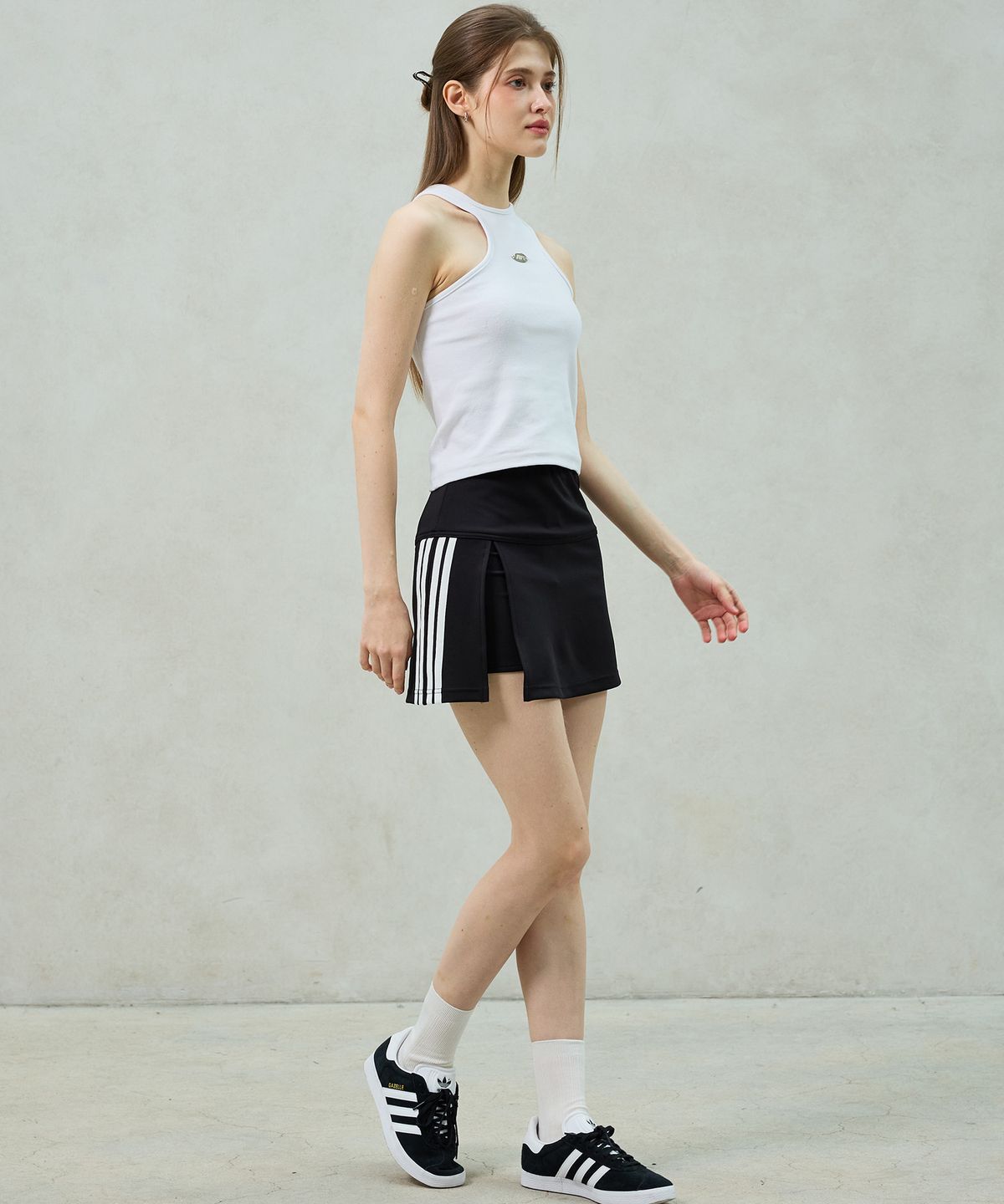 아리킴(ARIKIM) BONNY JERSEY SKIRT PANTS / BLACK