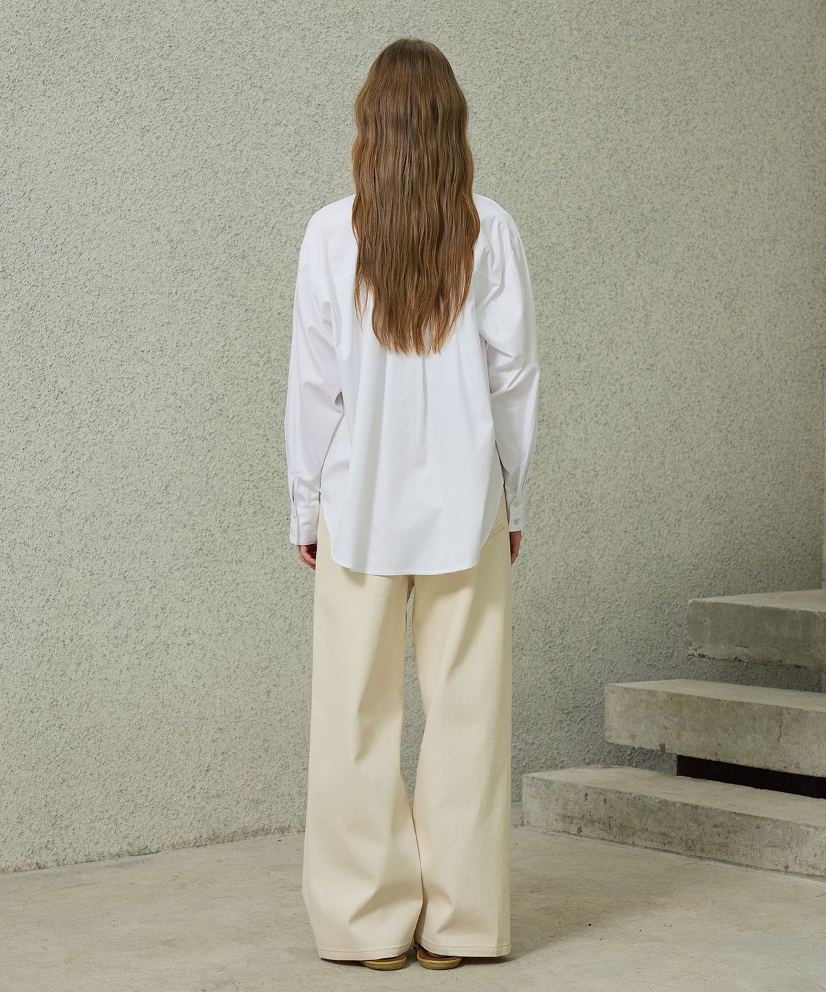 아리킴(ARIKIM) BRIGHT OVERSIZED SHIRT / WHITE