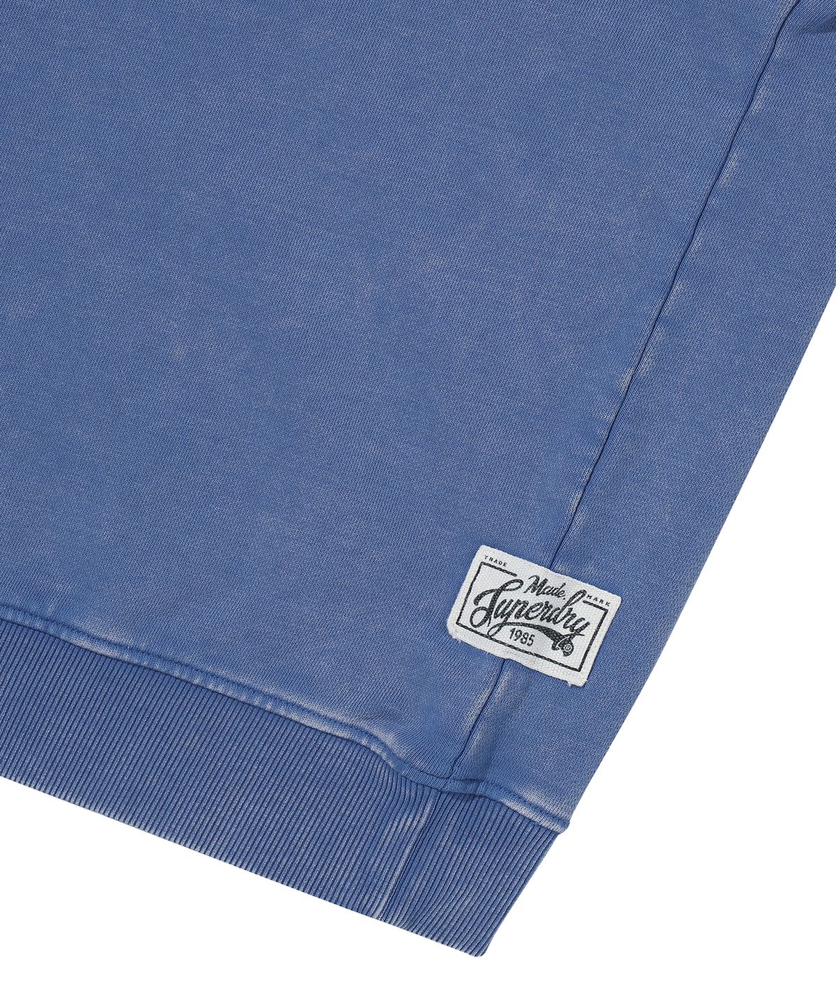 슈퍼드라이(SUPERDRY) 리치 파머 그래픽 스웨트셔츠 블루