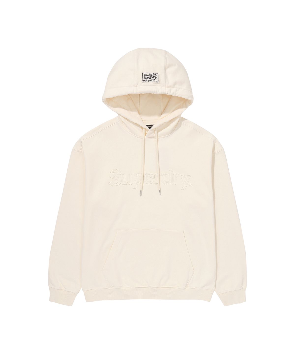 슈퍼드라이(SUPERDRY) 빈티지 워시드 후드 크림