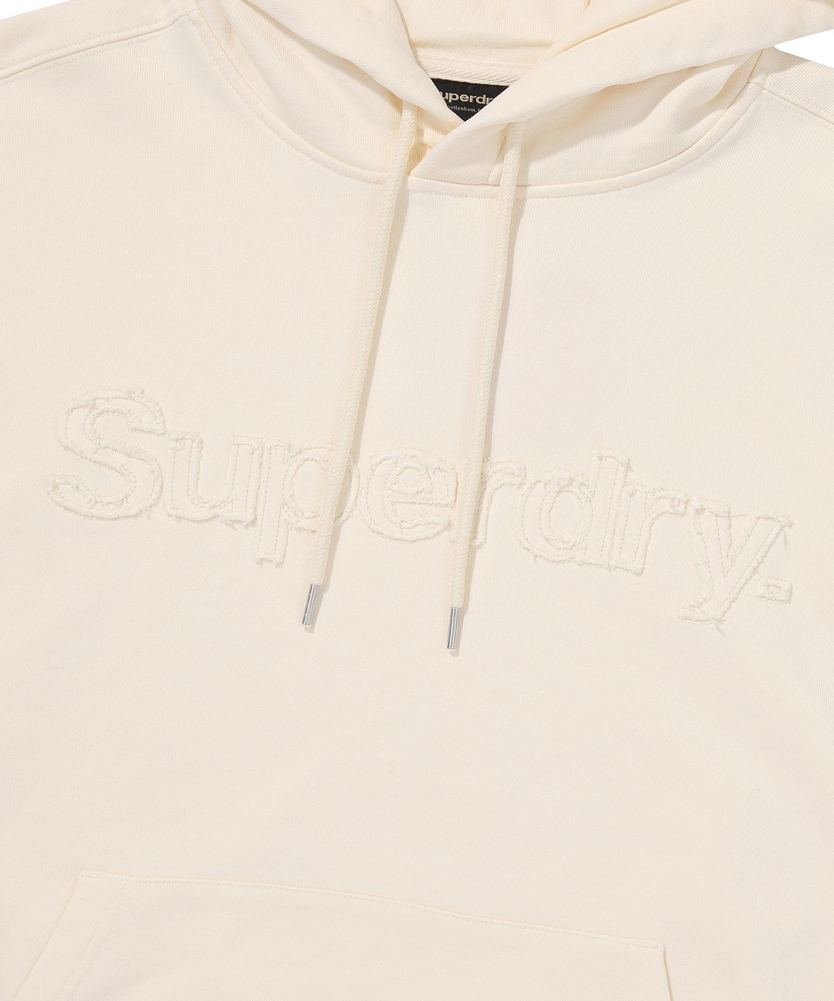 슈퍼드라이(SUPERDRY) 빈티지 워시드 후드 크림