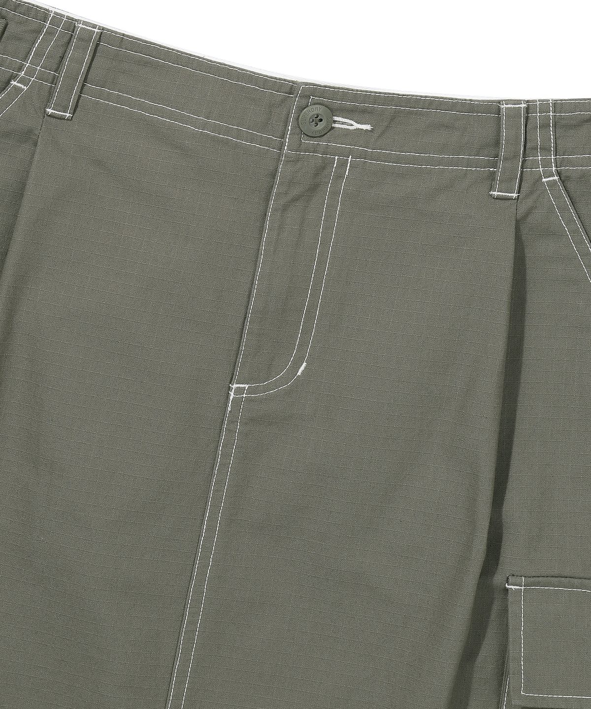 슈퍼드라이(SUPERDRY) W 롱 카고 스커트 올리브