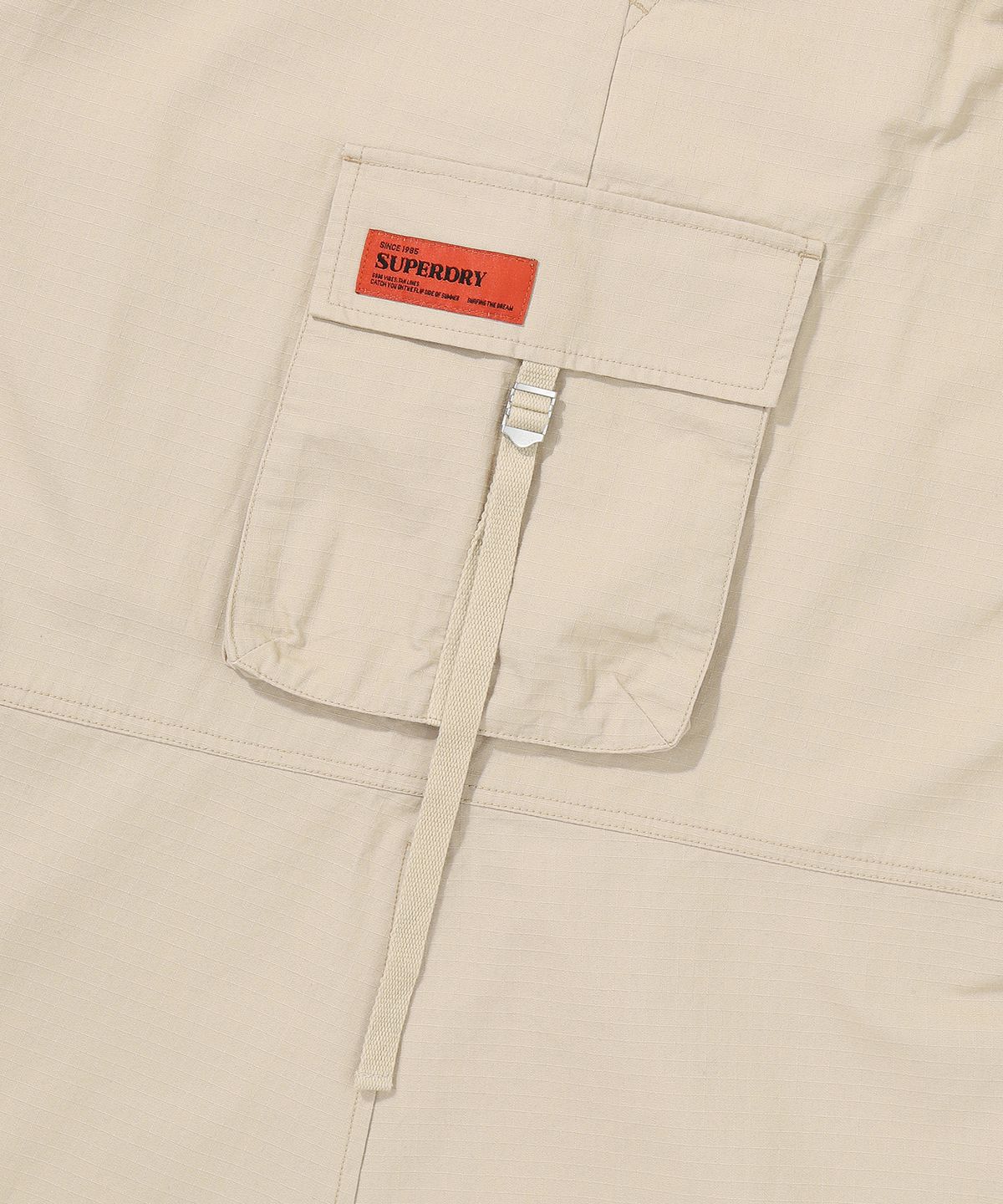 슈퍼드라이(SUPERDRY) W 롱 카고 스커트 베이지