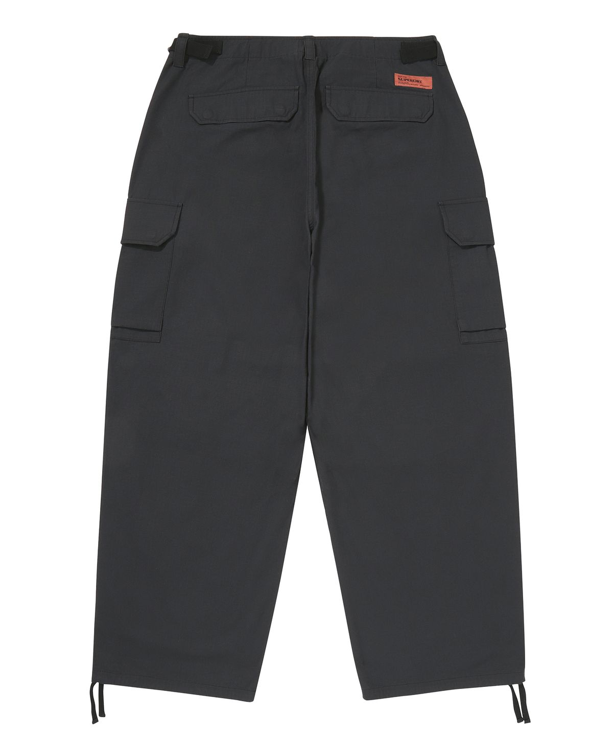 슈퍼드라이(SUPERDRY) 카고 파라슈트 팬츠 블랙