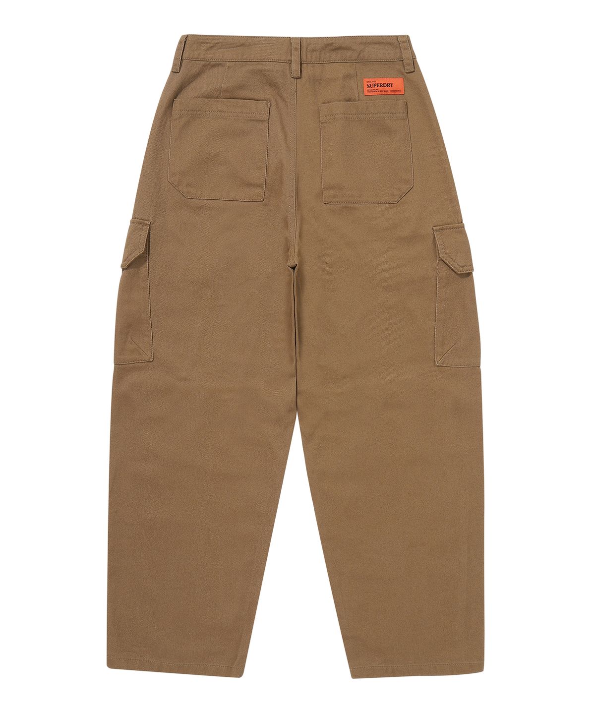 슈퍼드라이(SUPERDRY) W 카고 배럴 팬츠 카멜
