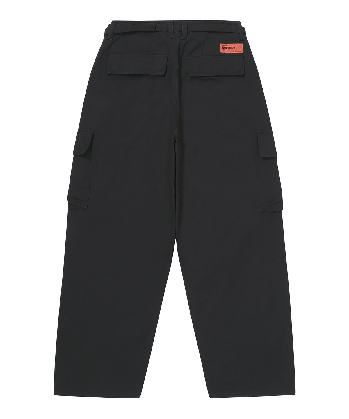 슈퍼드라이(SUPERDRY) W 카고 파라슈트 팬츠 블랙