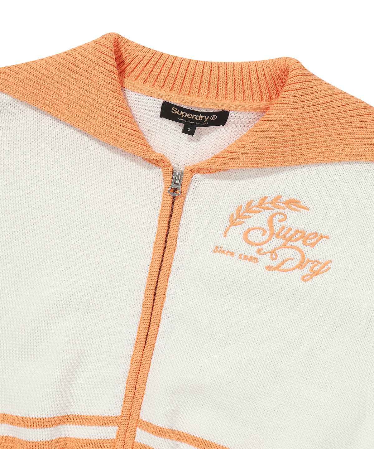 슈퍼드라이(SUPERDRY) W 세일러 스웨터 가디건 크림