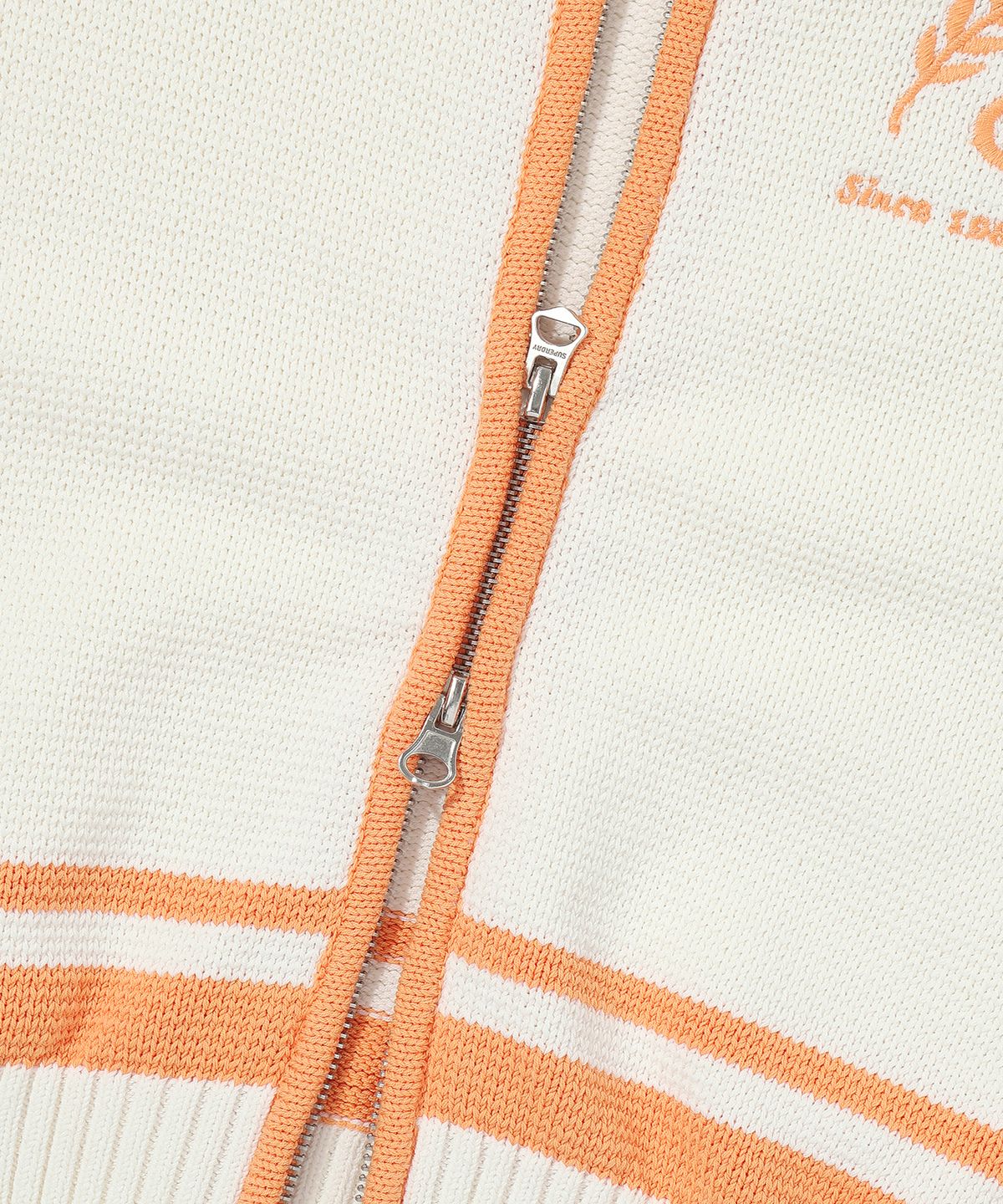 슈퍼드라이(SUPERDRY) W 세일러 스웨터 가디건 크림