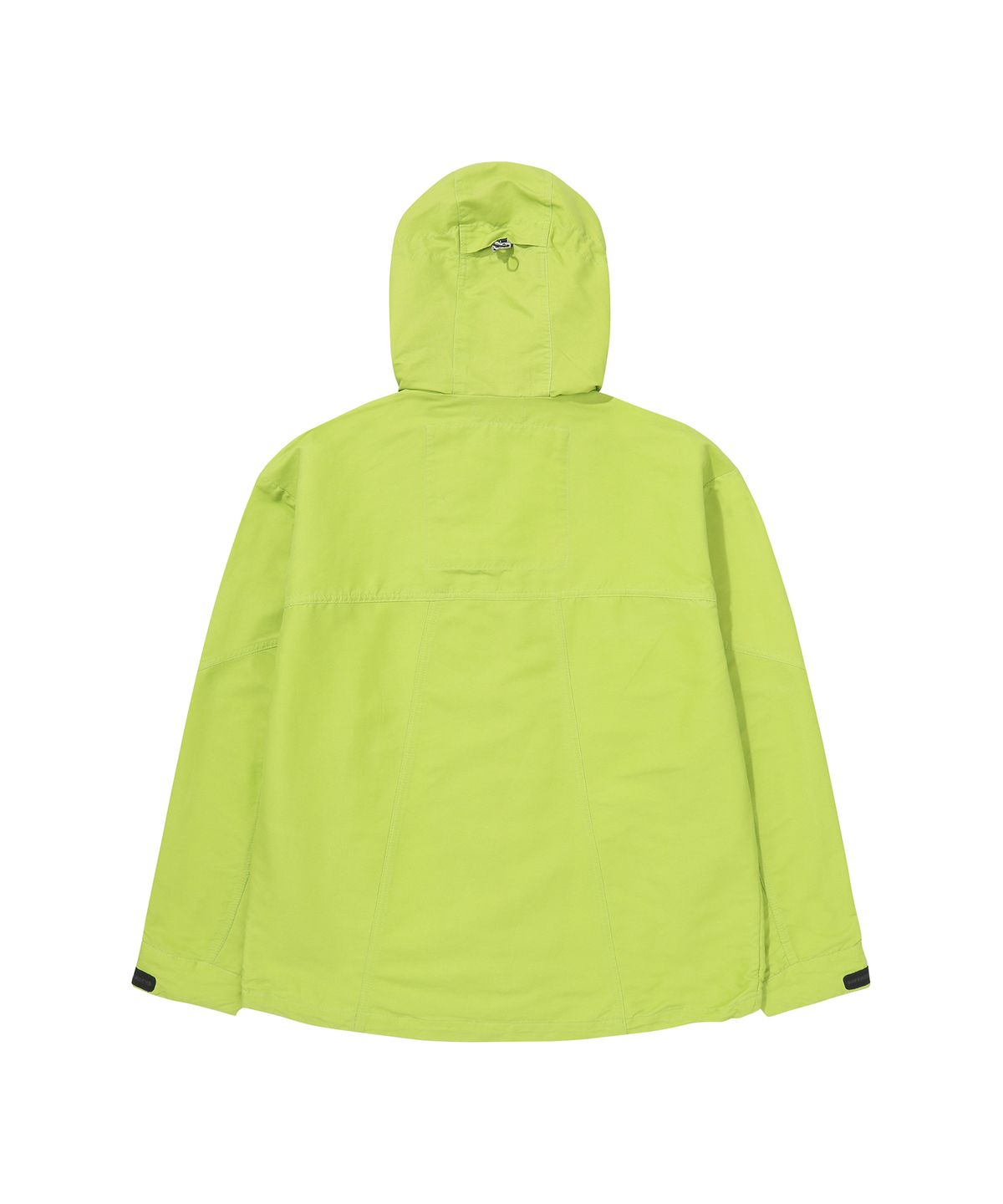 슈퍼드라이(SUPERDRY) 후드 시그니처 윈드브레이커 자켓 라임
