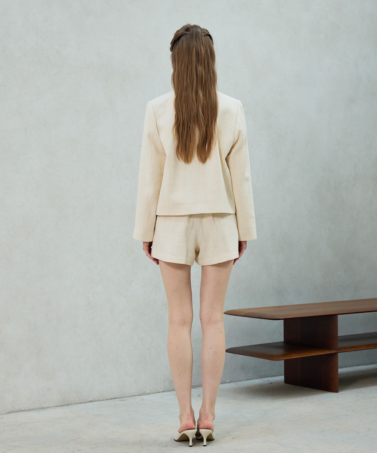 아리킴(ARIKIM) CHERISH TWEED JACKET / WHITE