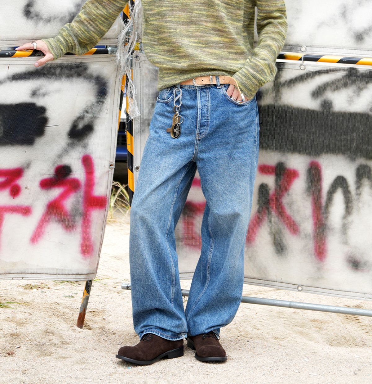 데베시용(DEVIATION) WASABI 3EYES PLAIN TOE 03