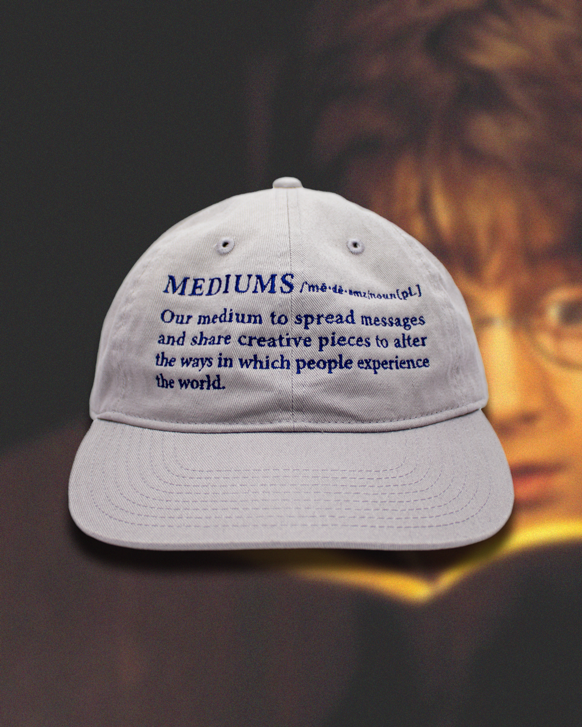 미디엄스(MEDIUMS) Definition Cap - Light Gray(사전적 정의 캡)