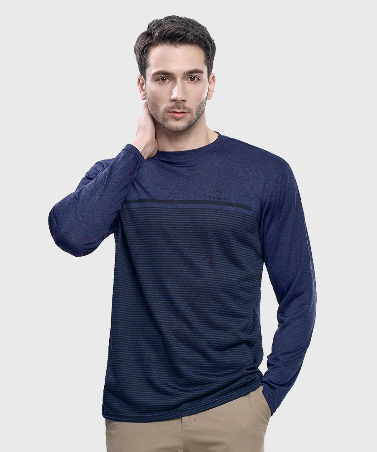 엑스트라스포티(EXTRASPORTY) [2PACK] 라이프액트 스트라이프 긴팔 티셔츠 4 Colors