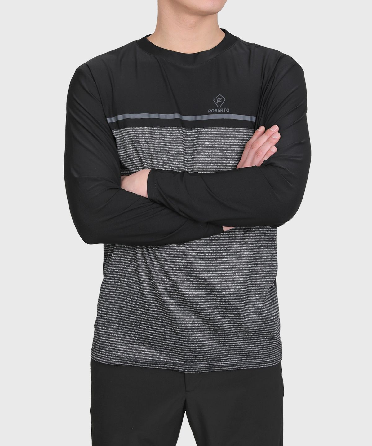 엑스트라스포티(EXTRASPORTY) [2PACK] 라이프액트 스트라이프 긴팔 티셔츠 4 Colors