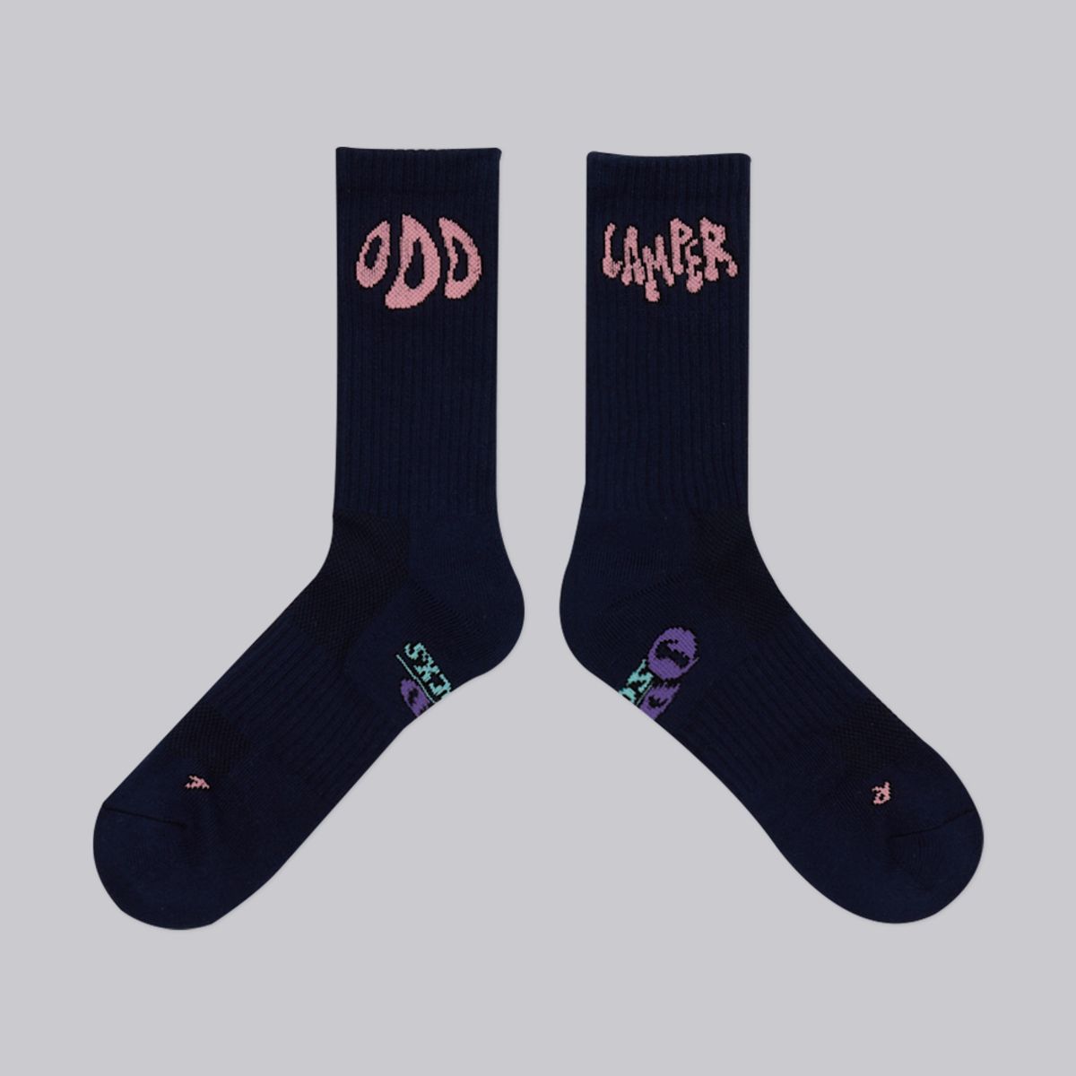 오드삭스(ODDSOCKS) [2PACK] 쿨맥스 아웃도어 등산 크루 삭스A 4종 택2