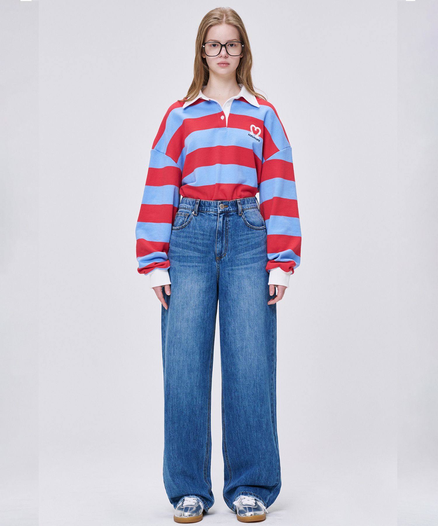 ★MUCENT★MALLORCA WIDE DENIM PANTS 3COLOR MUSINSA | MUCENT Mallorca wide denim semi-banded washed