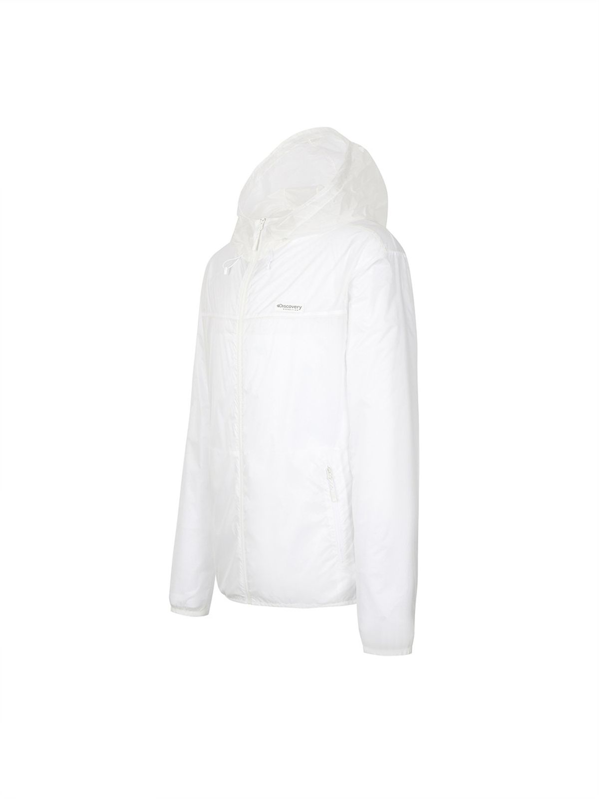 디스커버리 익스페디션(DISCOVERY EXPEDITION) 남성 초경량 립스탑 바람막이 (WHITE)