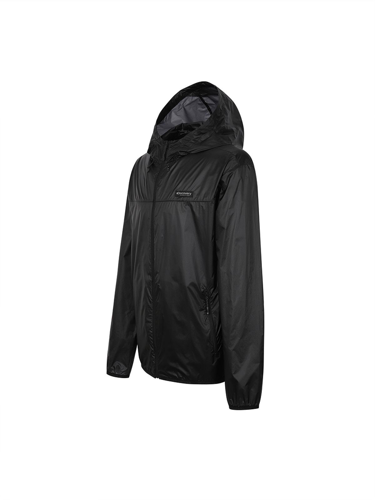 디스커버리 익스페디션(DISCOVERY EXPEDITION) 남성 초경량 립스탑 바람막이 (BLACK)