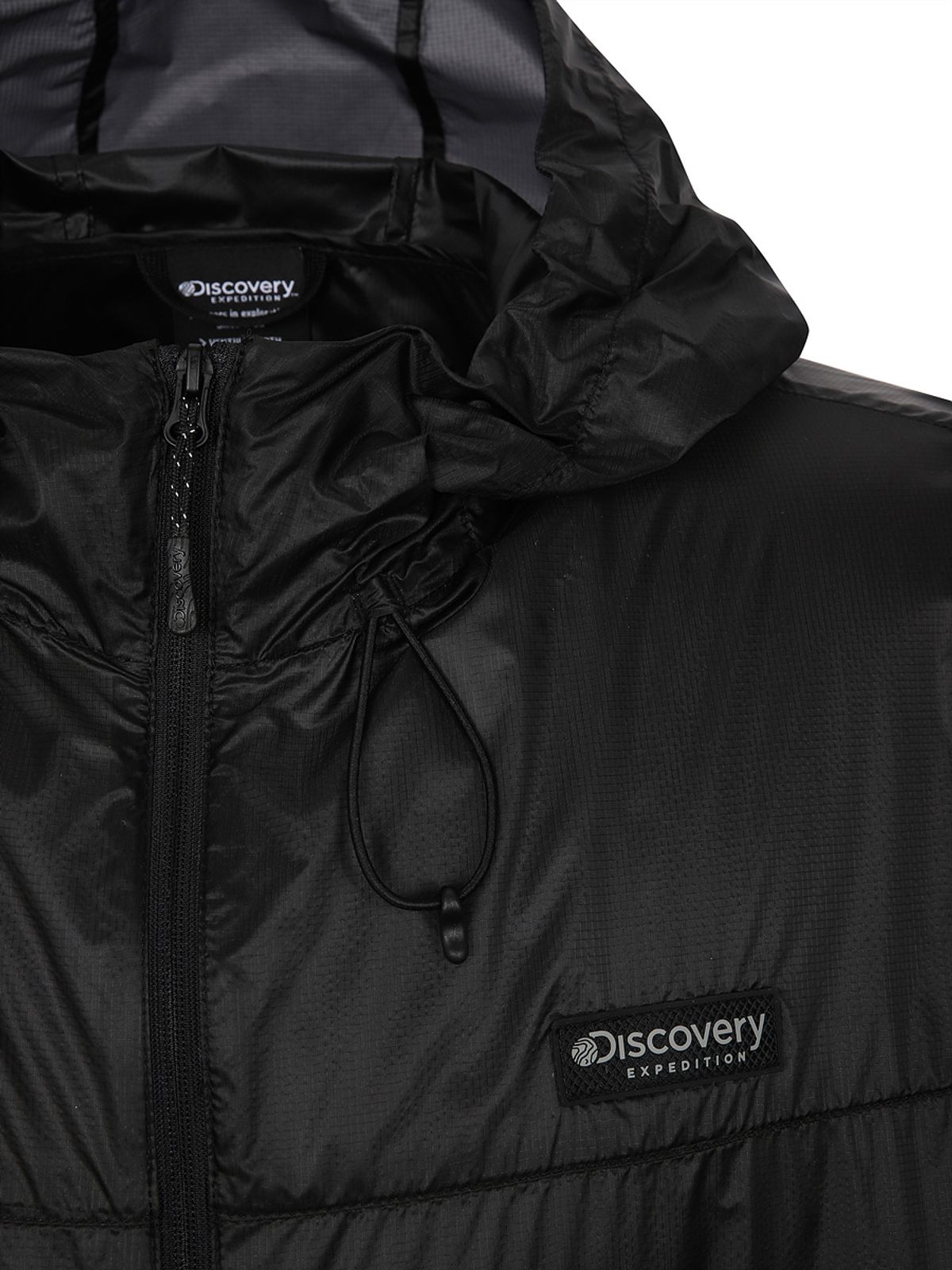 디스커버리 익스페디션(DISCOVERY EXPEDITION) 남성 초경량 립스탑 바람막이 (BLACK)