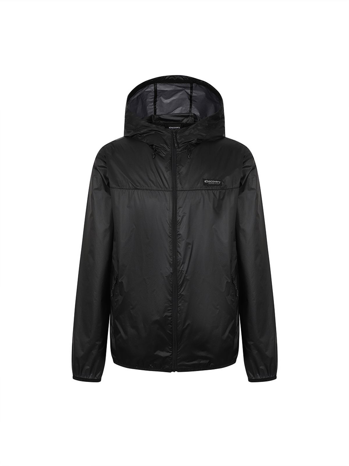 디스커버리 익스페디션(DISCOVERY EXPEDITION) 남성 초경량 립스탑 바람막이 (BLACK)
