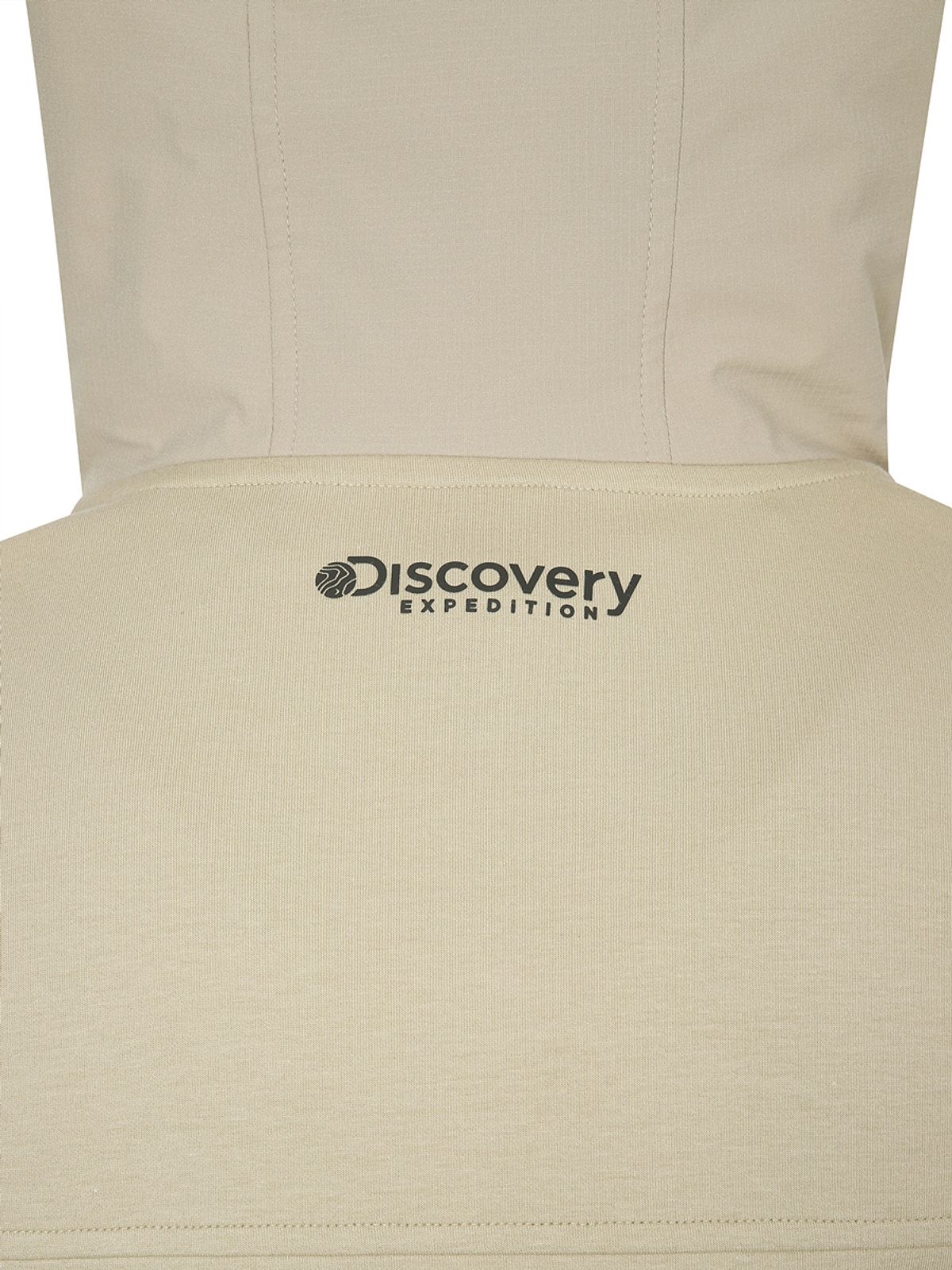 디스커버리 익스페디션(DISCOVERY EXPEDITION) 니트 에센셜 남성 하이브리드 자켓 (L/BEIGE)
