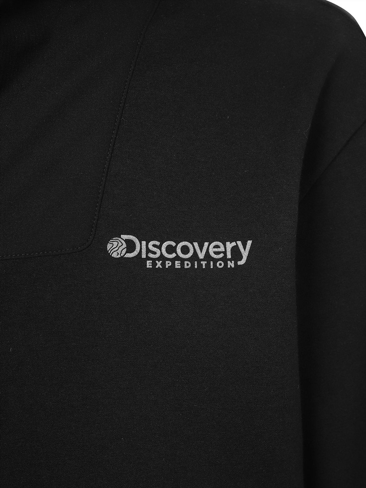 디스커버리 익스페디션(DISCOVERY EXPEDITION) 니트 에센셜 남성 하이브리드 자켓 (BLACK)
