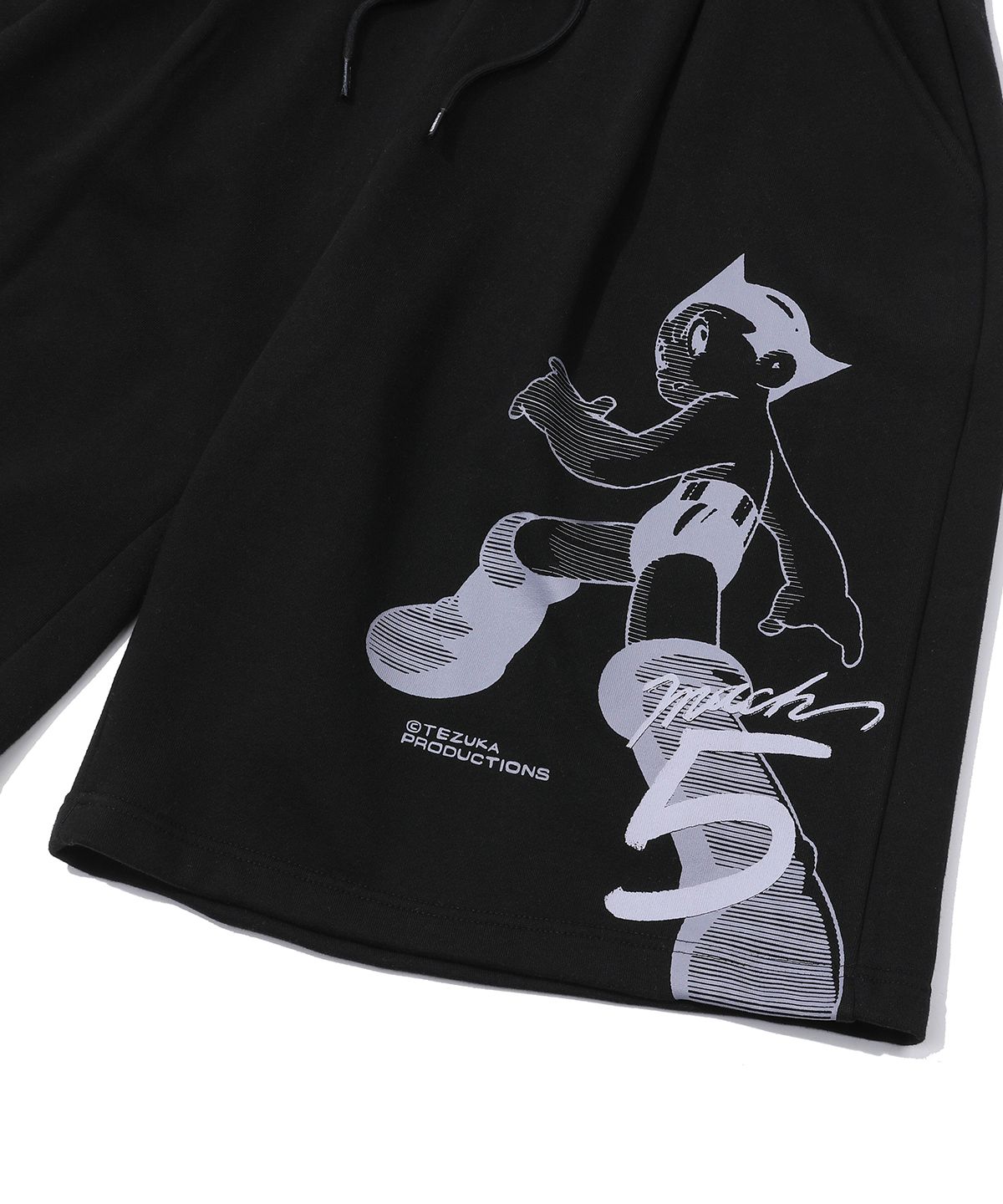 MUSINSA | MAINBOOTH [ATOM] Mach 5 Sweat Shorts (Black)