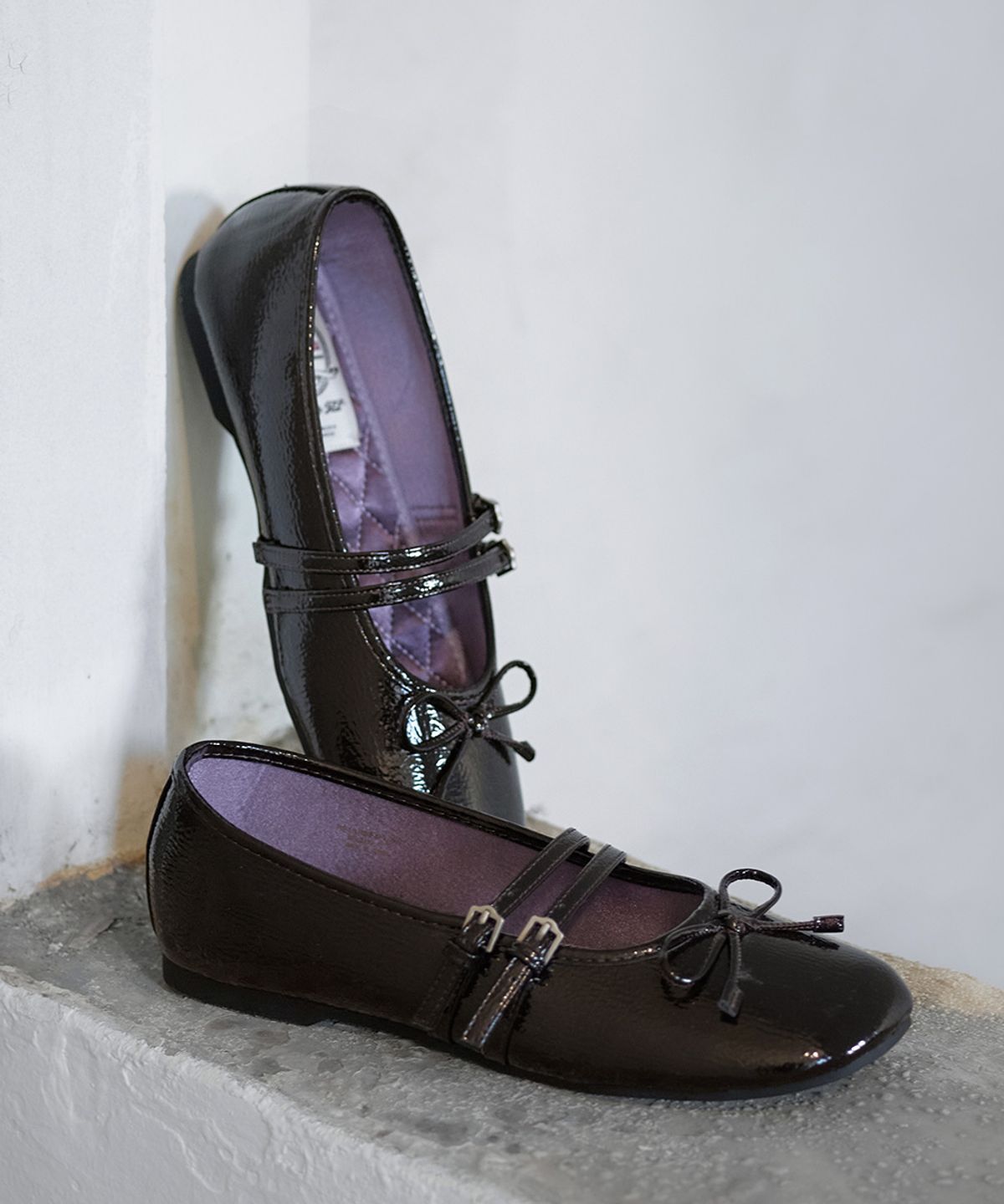 락피쉬웨더웨어(ROCKFISH WEATHERWEAR) SQUARE TOE TWO STRAP MARYJANES(ENAMEL) - 5 colors